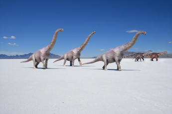 Картинка 3д+графика животные+ animals динозавры песок горы