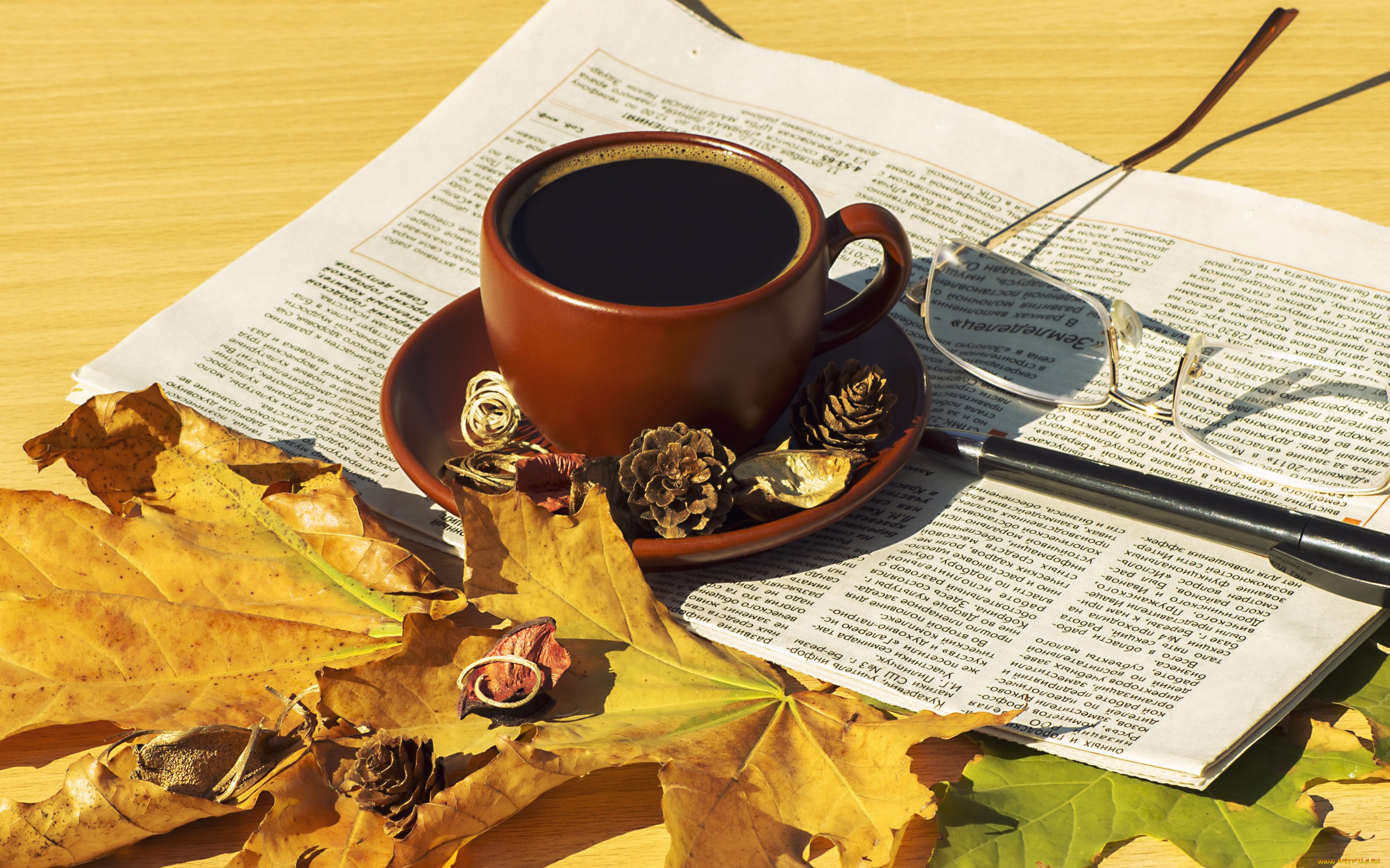 еда, кофе, , кофейные, зёрна, hot, шарф, чашка, осень, cup, coffee, autumn, leaves, листья
