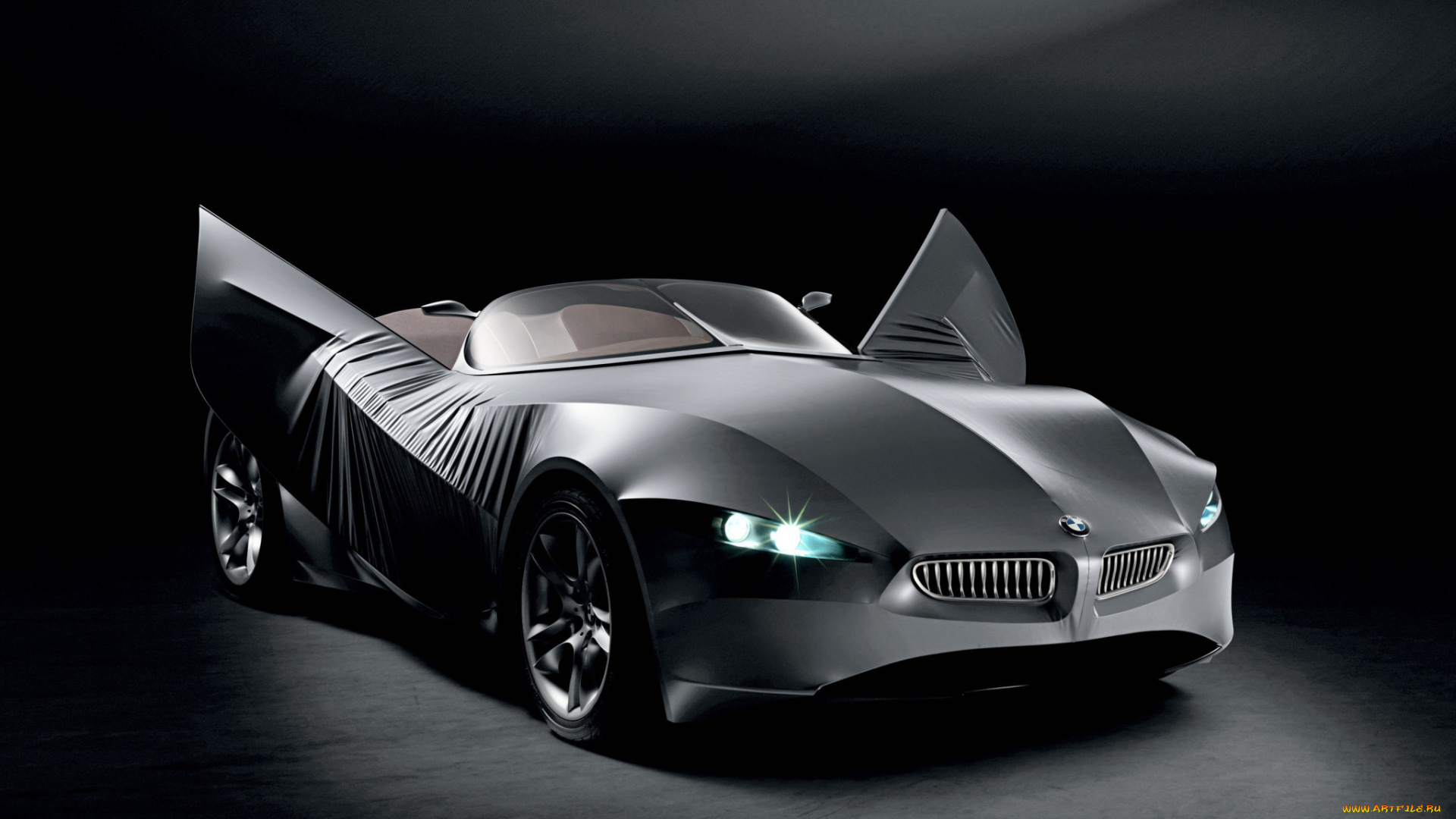 bmw, gina, light, visionsmodell, concept, 2008, автомобили, bmw, visionsmodell, light, gina, 2008, concept