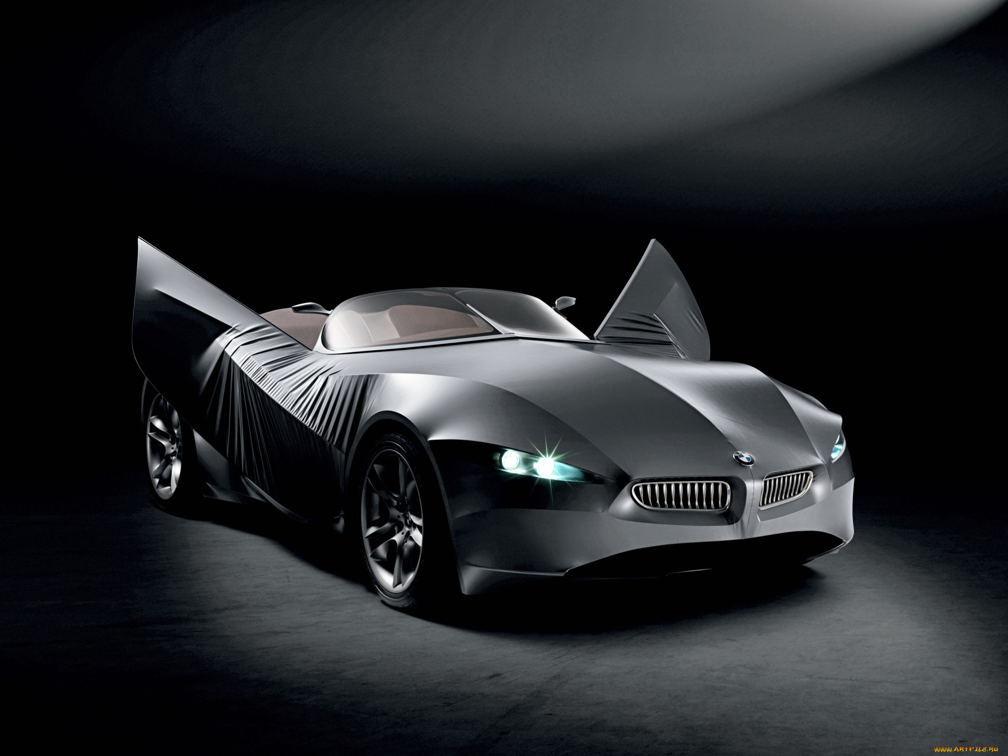 bmw, gina, light, visionsmodell, concept, 2008, автомобили, bmw, visionsmodell, light, gina, 2008, concept