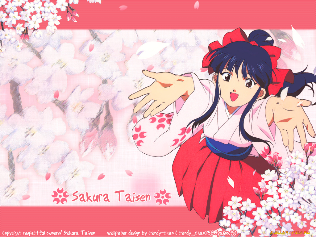 аниме, sakura, wars