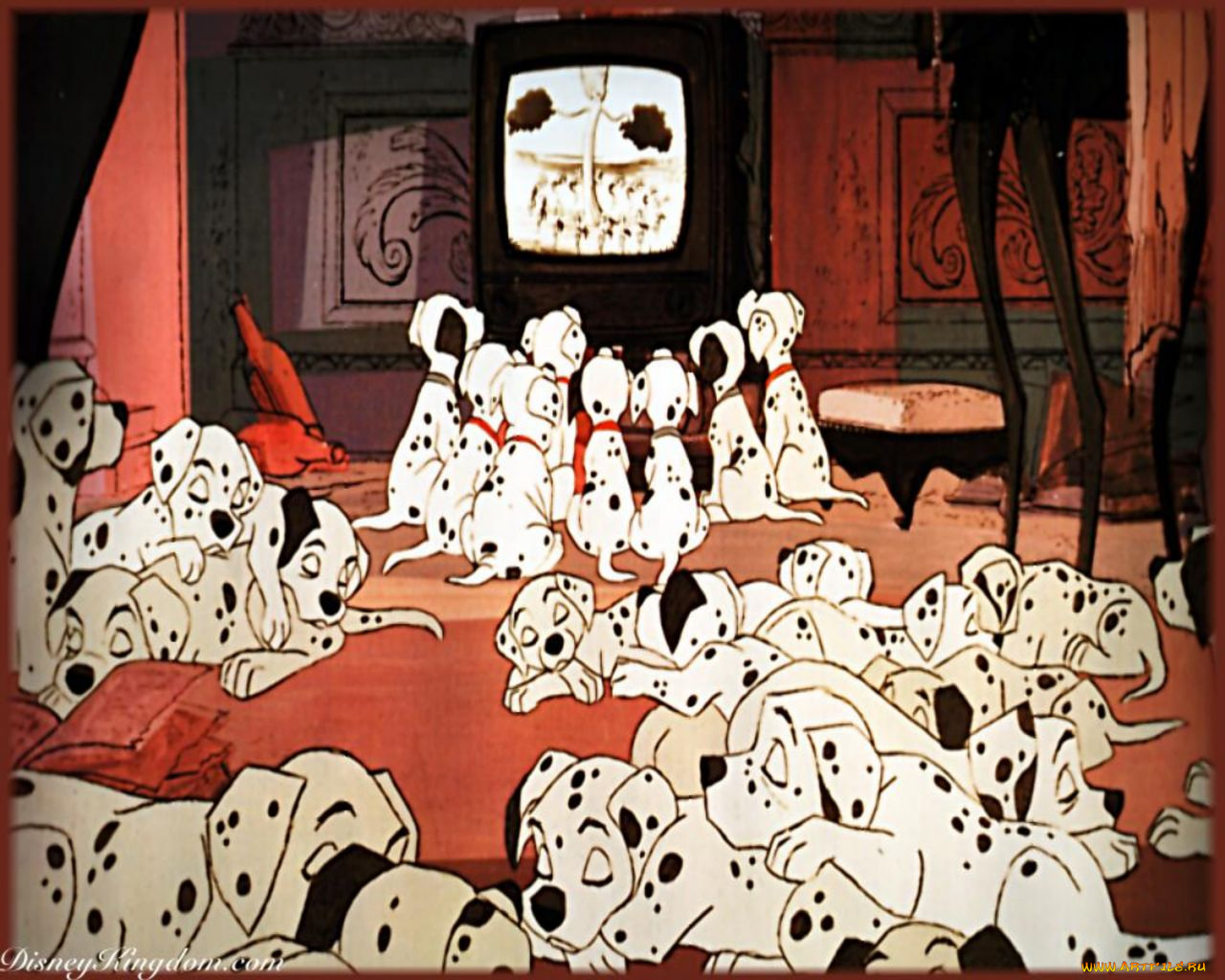 мультфильмы, 101, dalmatians