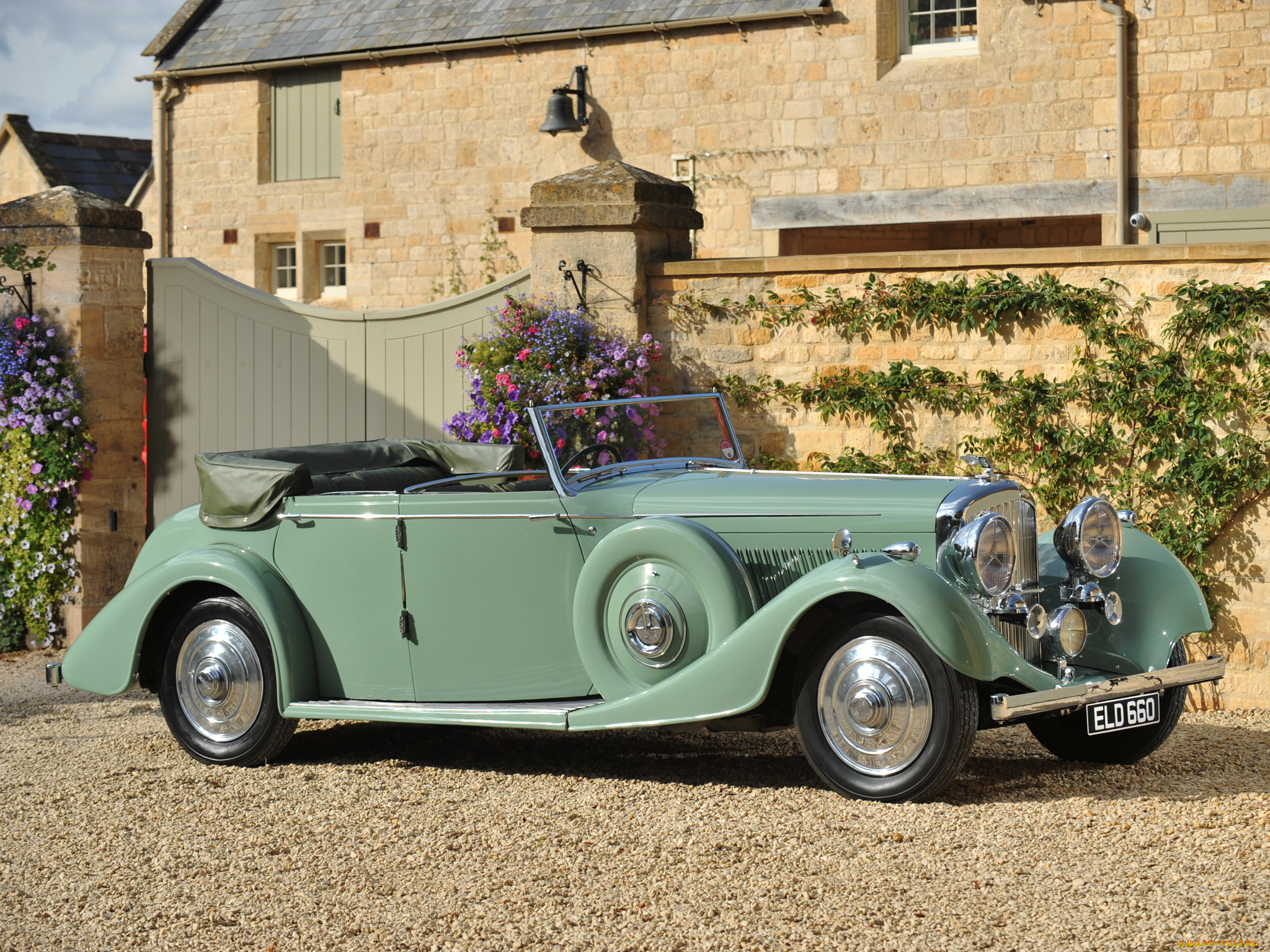 bentley, 188, litre, tourer, 1937, автомобили, классика