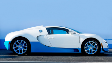 Картинка bugatti veyron автомобили автомобиль стиль мощь скорость