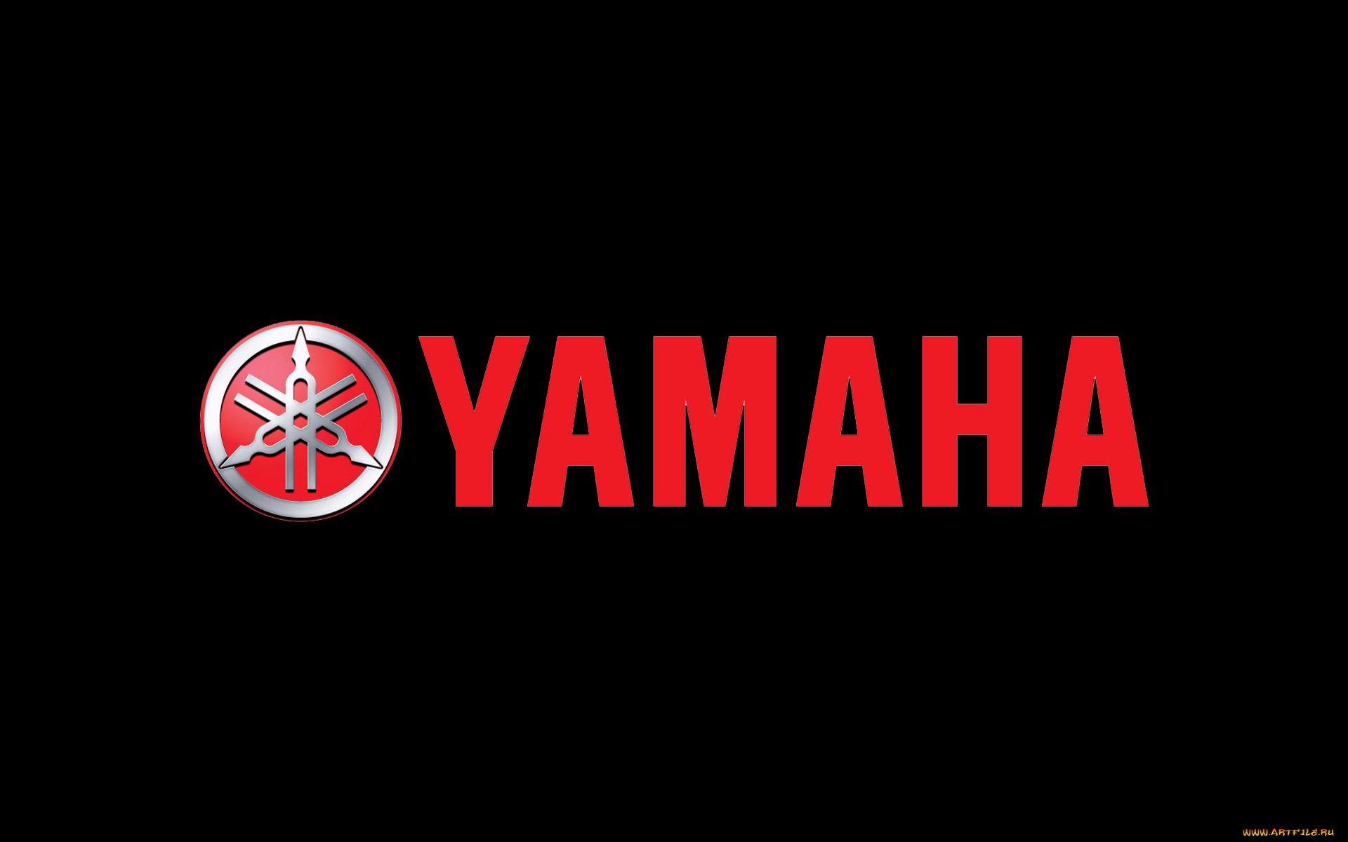 бренды, yamaha, эмблема