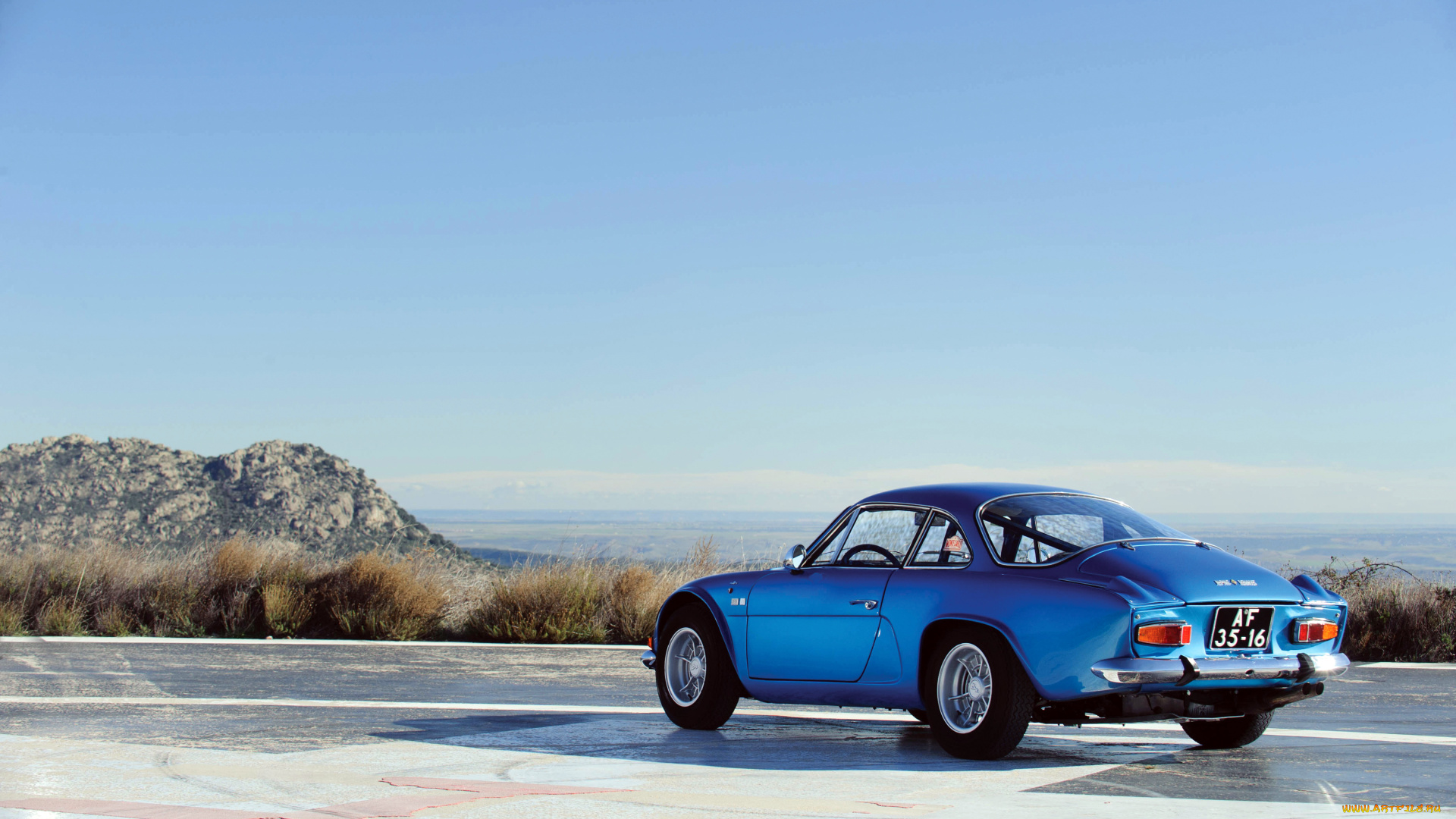 автомобили, renault, alpine, a110, 1600s, синий