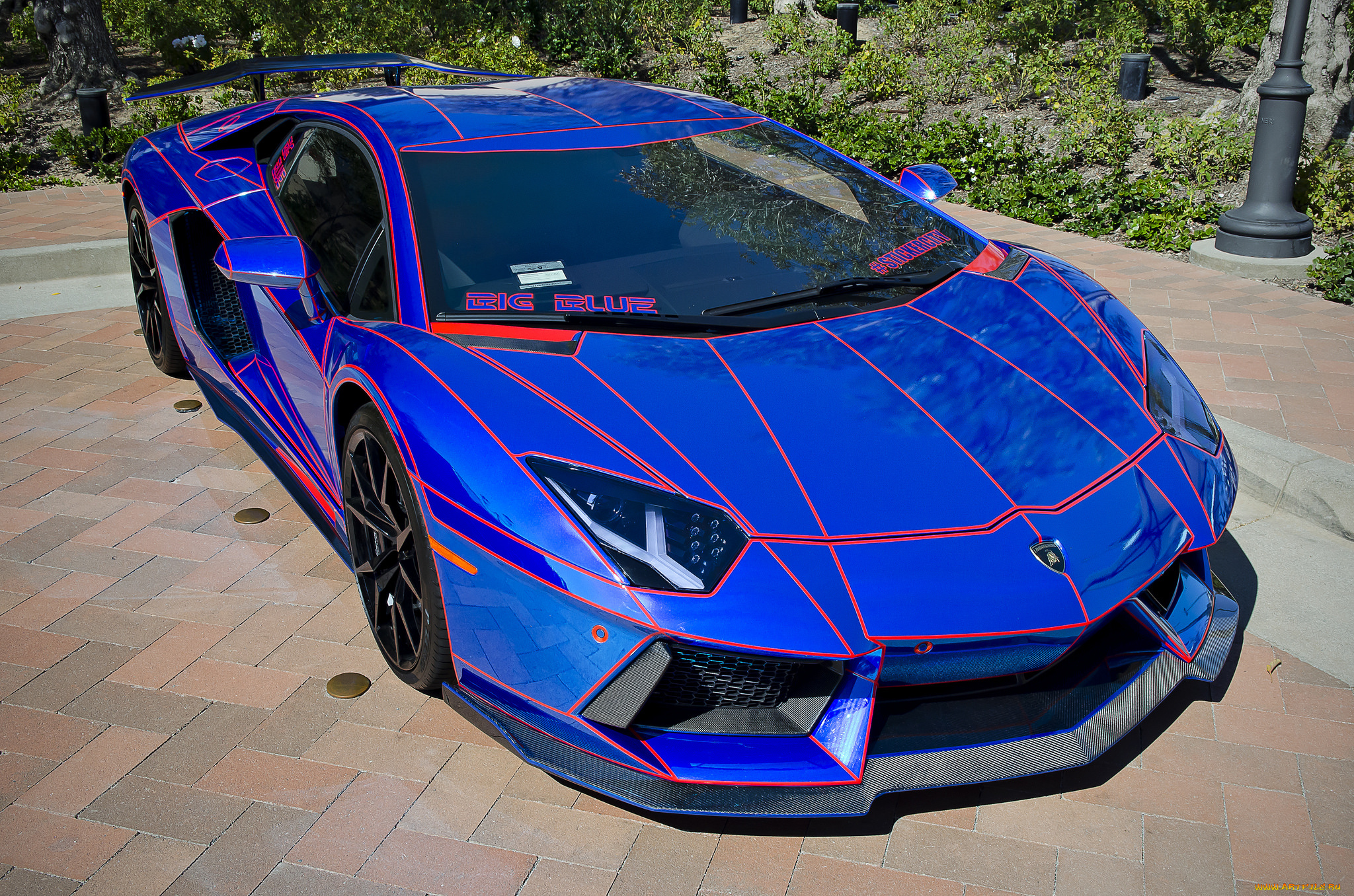 lamborghini, aventador, aka, big, blue, автомобили, lamborghini, спорткар