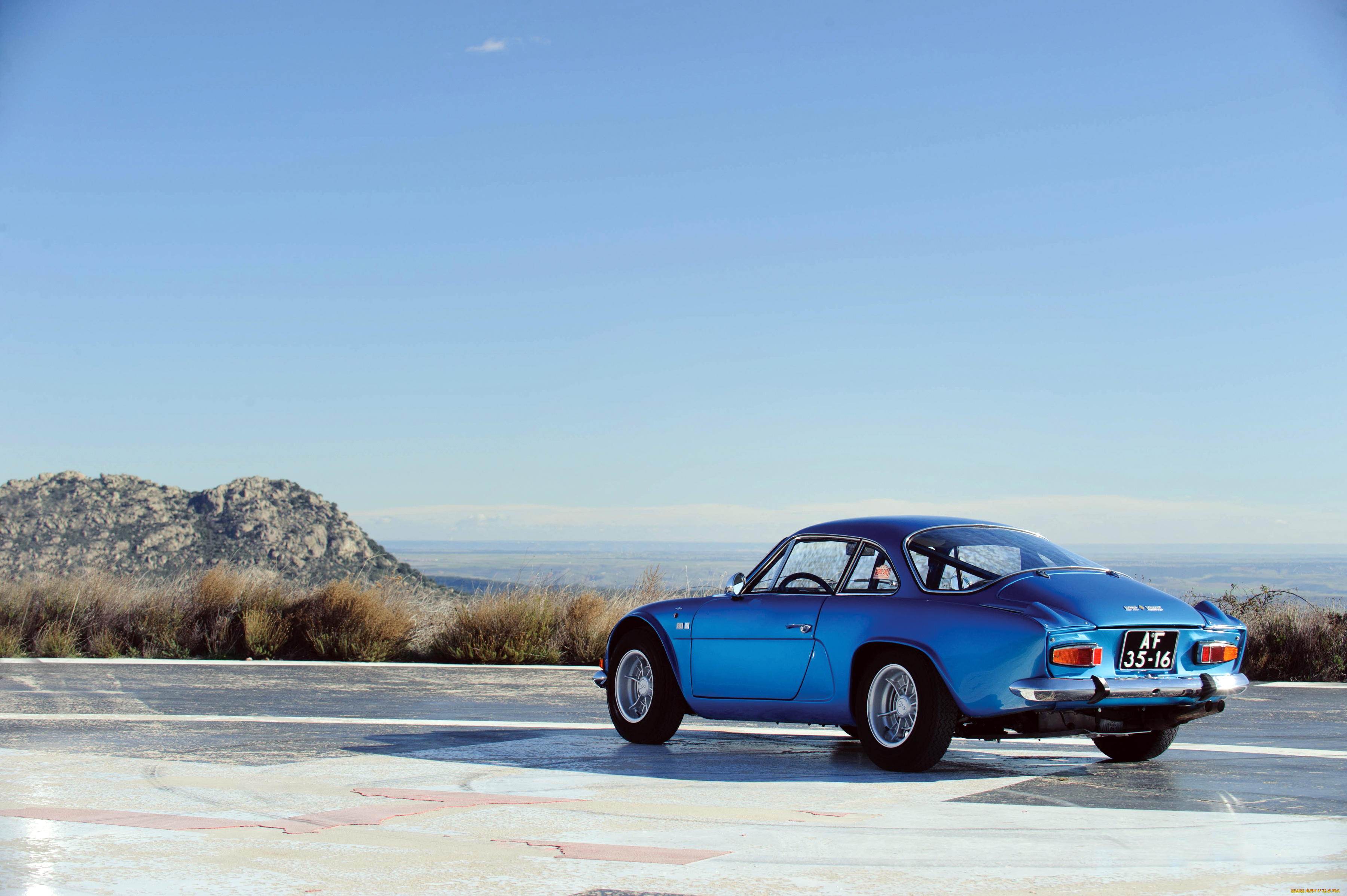 автомобили, renault, alpine, a110, 1600s, синий