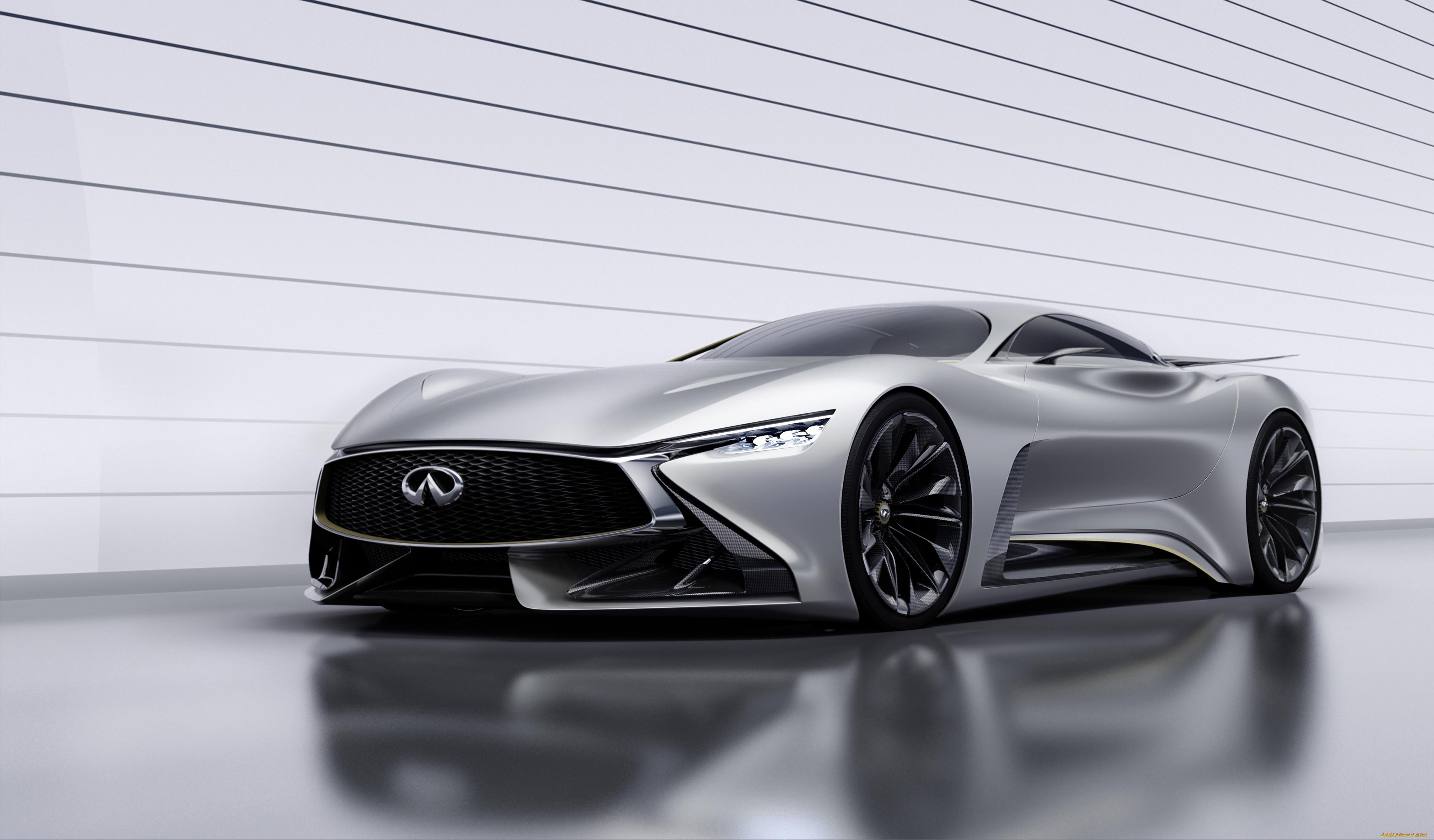 автомобили, infiniti, turismo, concept, 2014г, gran, серый, vision