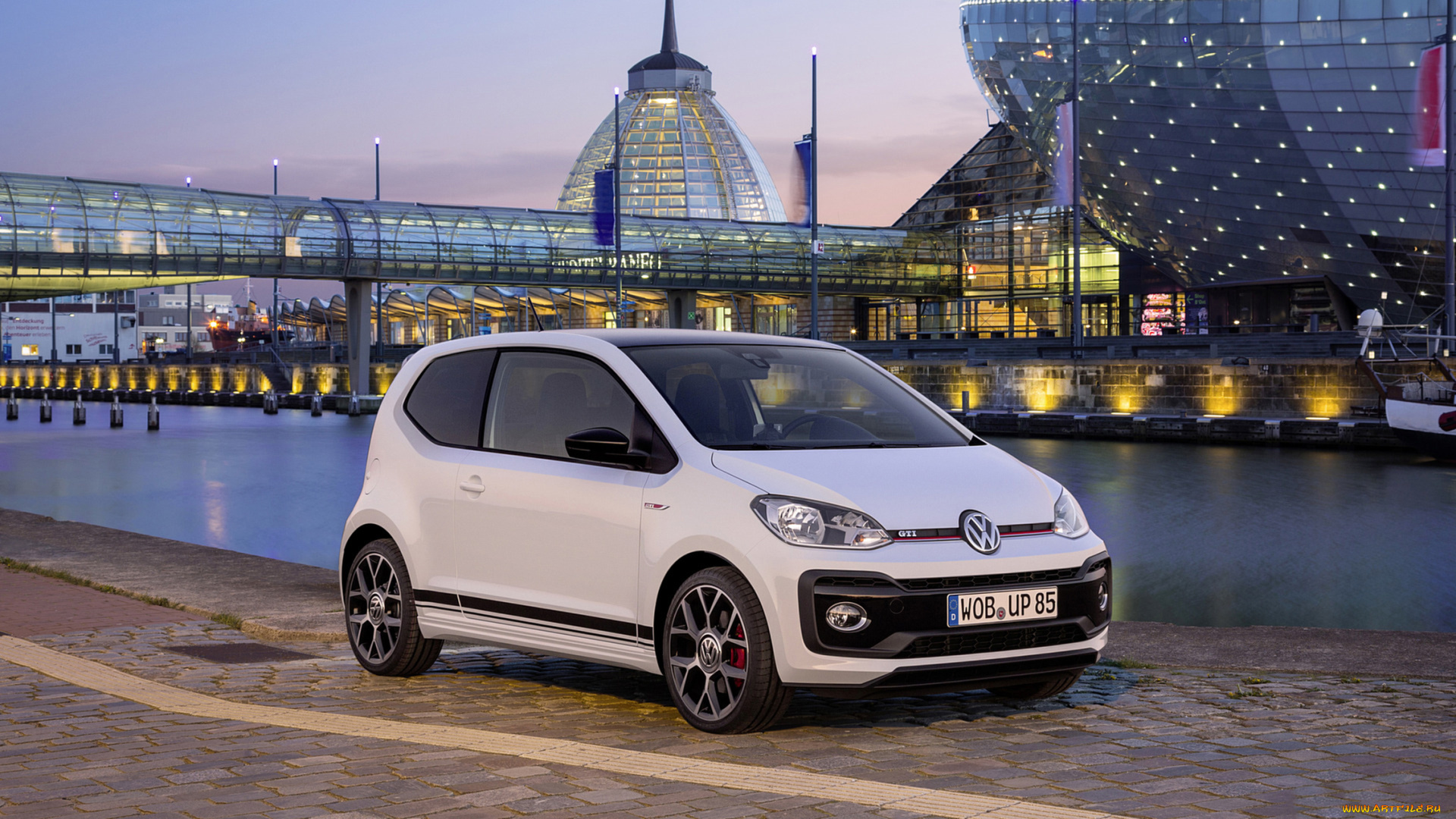 volkswagen, up, gti, 2018, автомобили, volkswagen, gti, up, 2018, белый