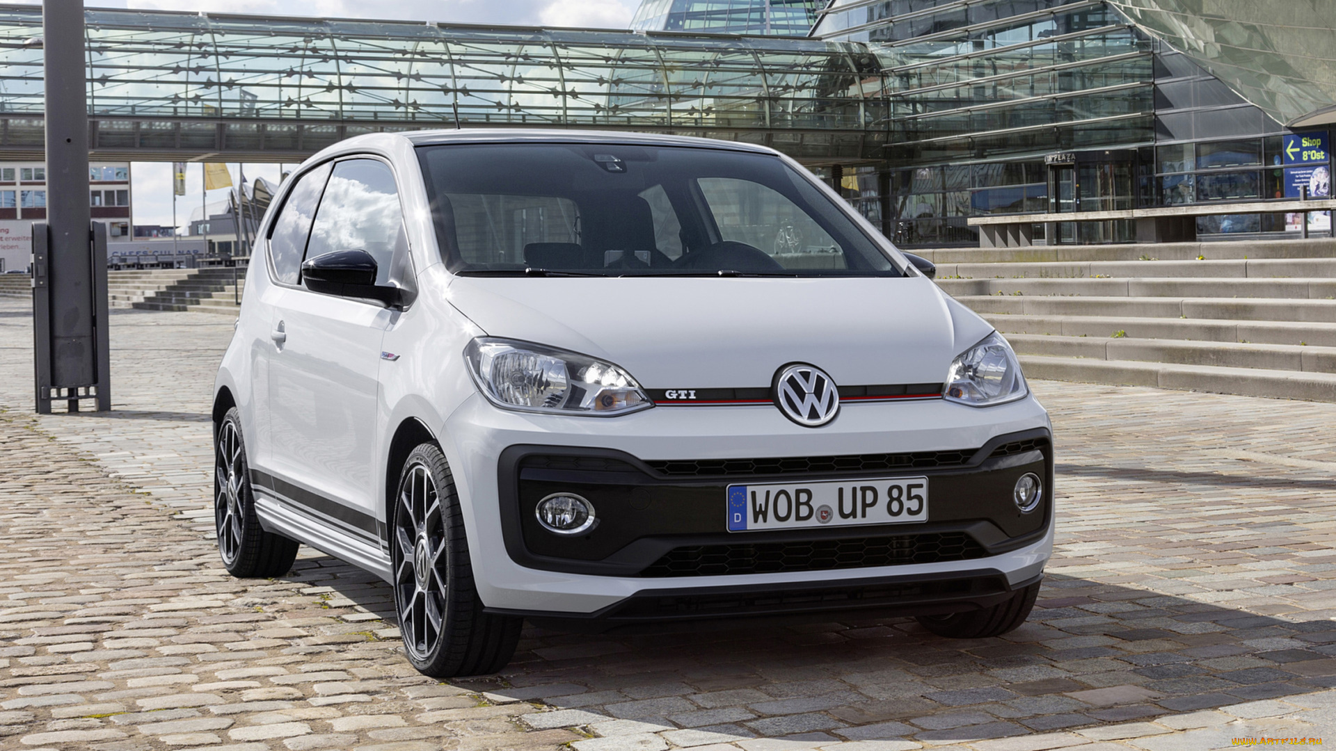 volkswagen, up, gti, 2018, автомобили, volkswagen, белый, up, gti, 2018