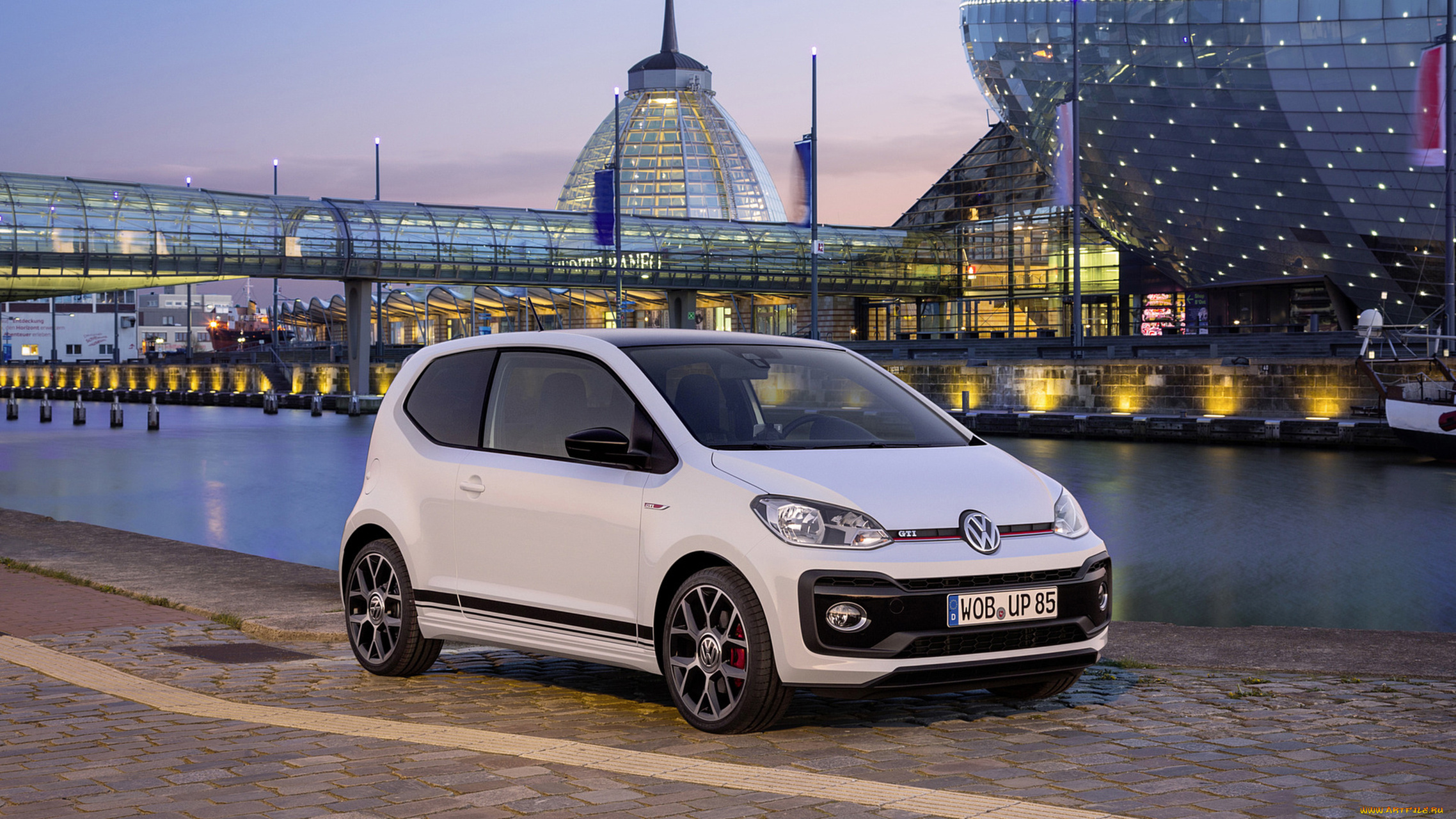 volkswagen, up, gti, 2018, автомобили, volkswagen, gti, up, 2018, белый