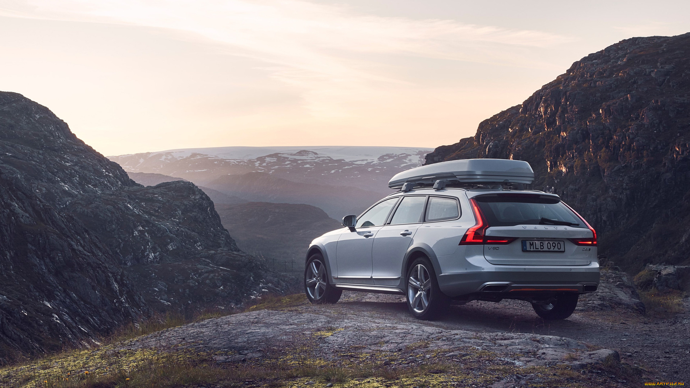 volvo, v90, cross, country, 2018, автомобили, volvo, 2018, country, cross, v90, металлик, серебряный