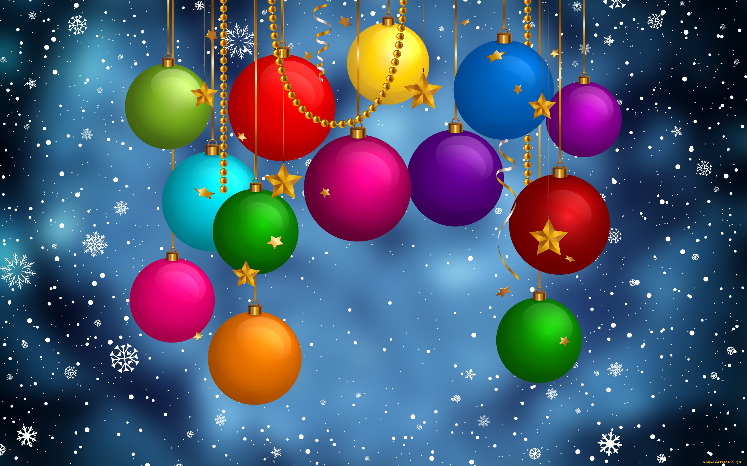праздничные, векторная, графика, , новый, год, настроение, новый, год, шарики, зима, рождество, снежинки, праздник, снег, украшение, украшения, минимализм