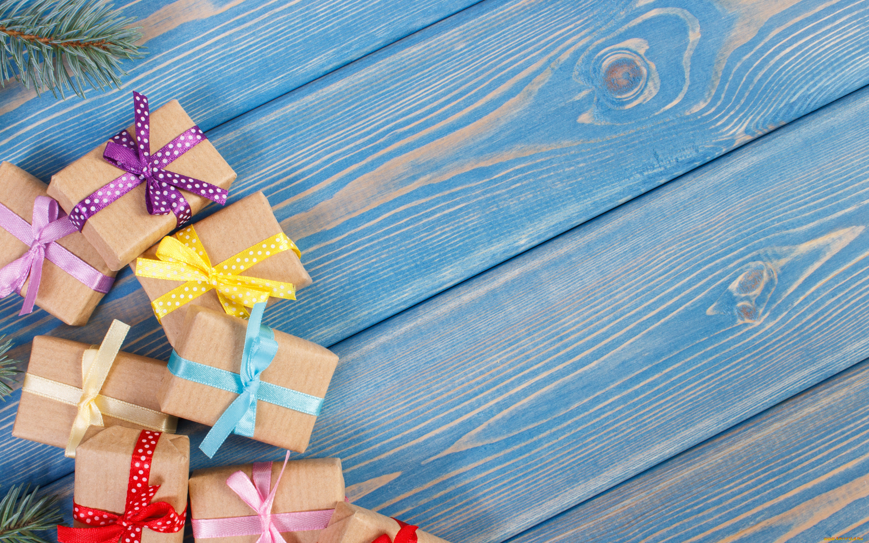 праздничные, подарки, и, коробочки, лента, подарки, бант, wood, коробки, gifts