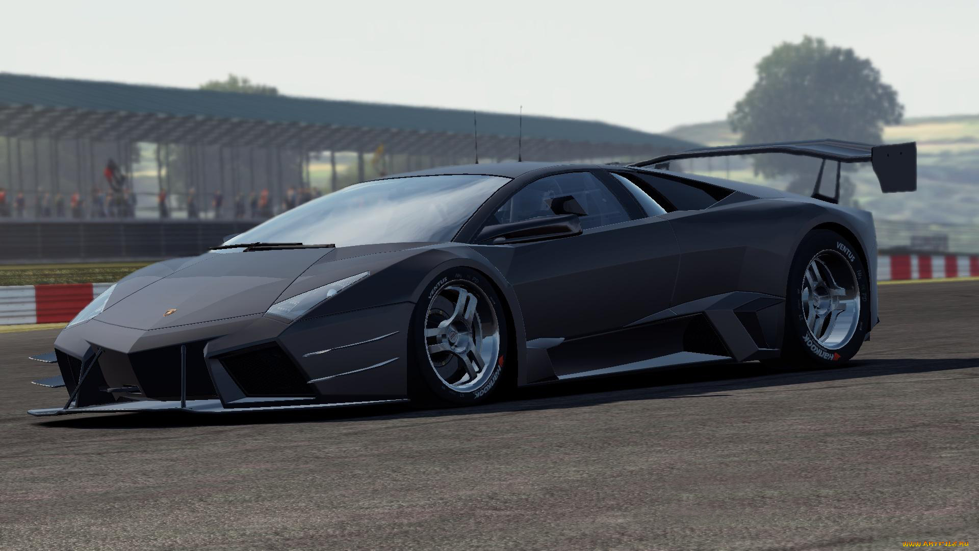 автомобили, 3д, lamborghini, reventon