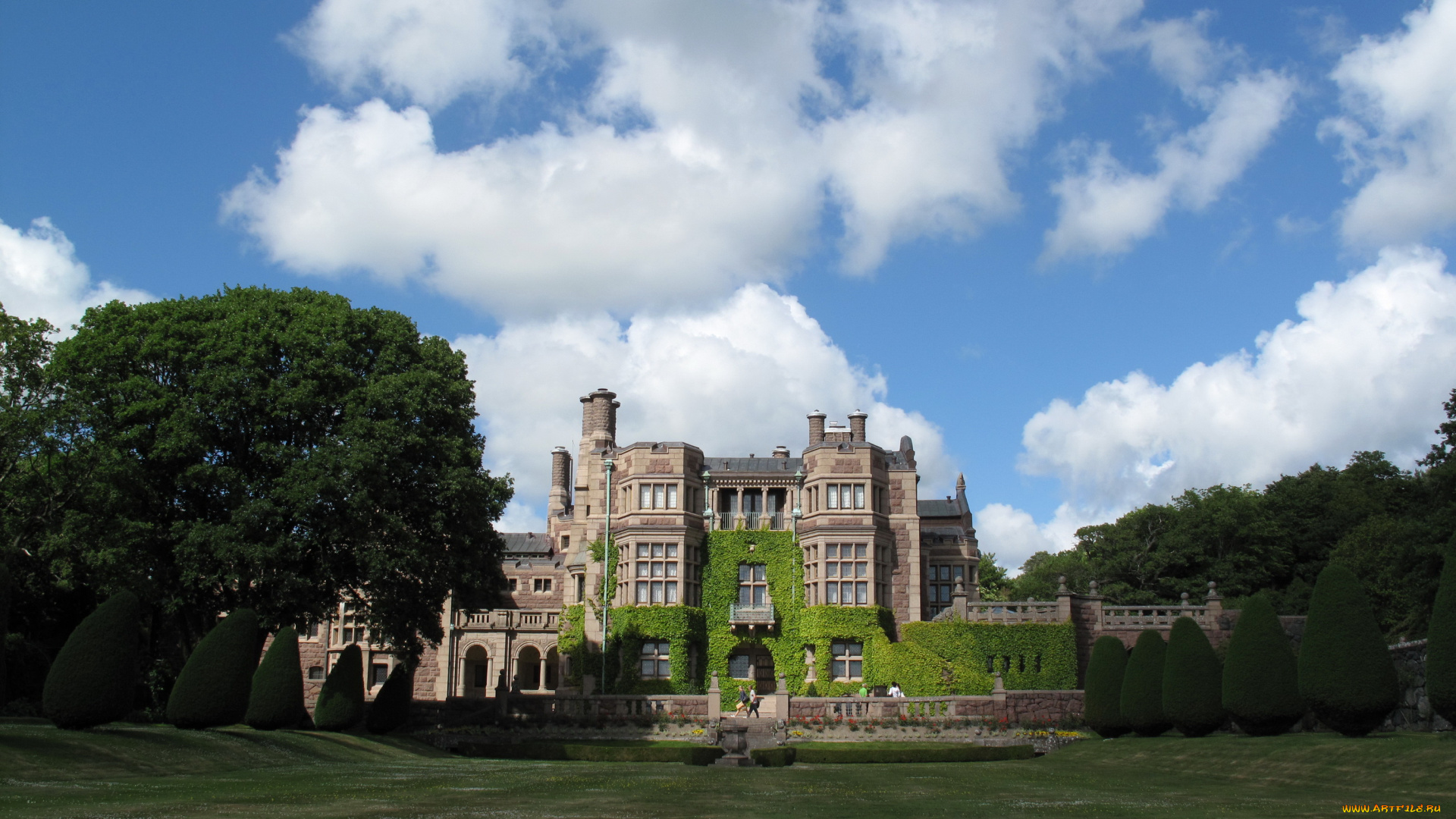 castle, tjolоholm, швеция, города, дворцы, замки, крепости, замок