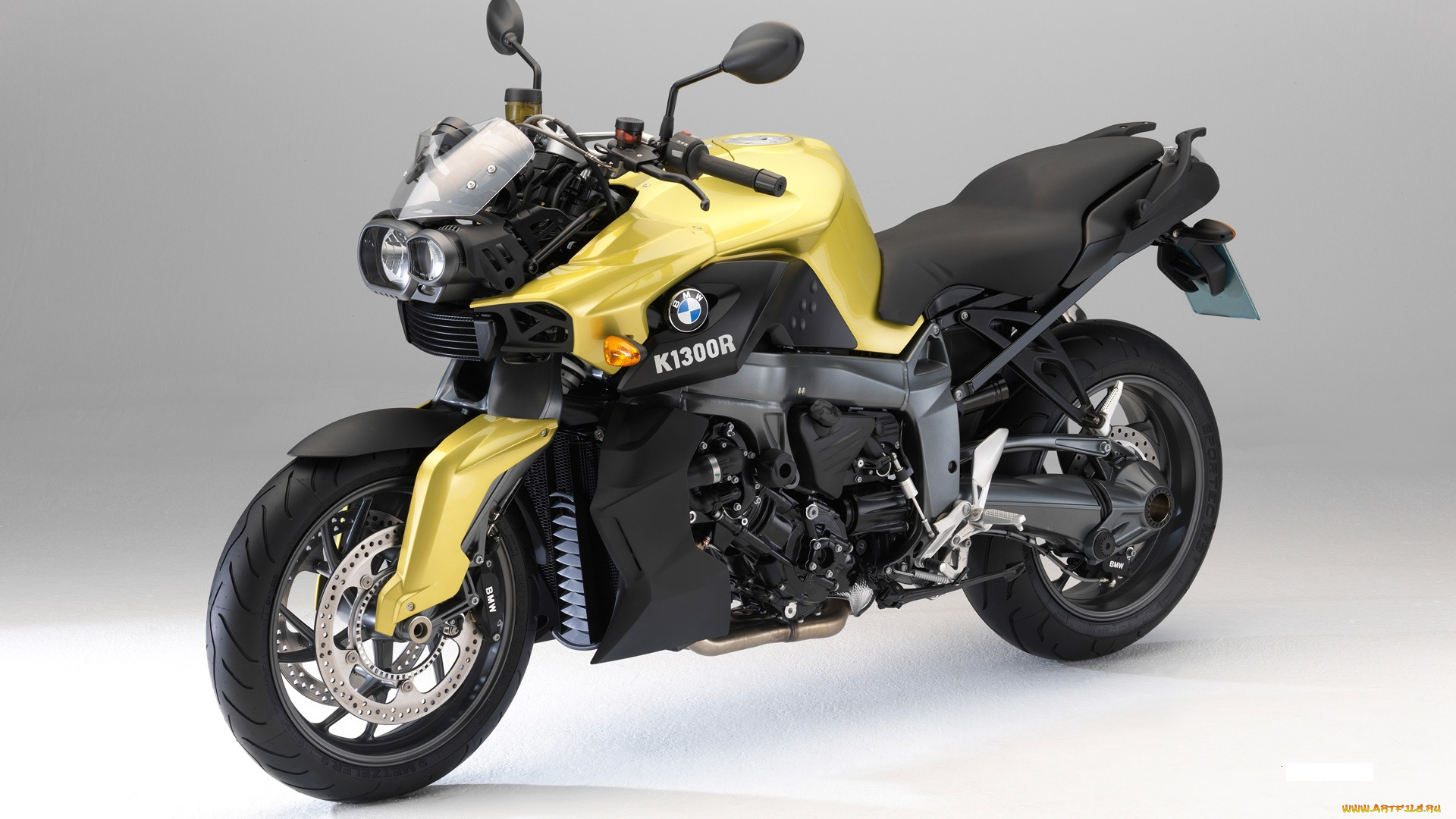 мотоциклы, bmw, k-1300, r, 2010, желтый