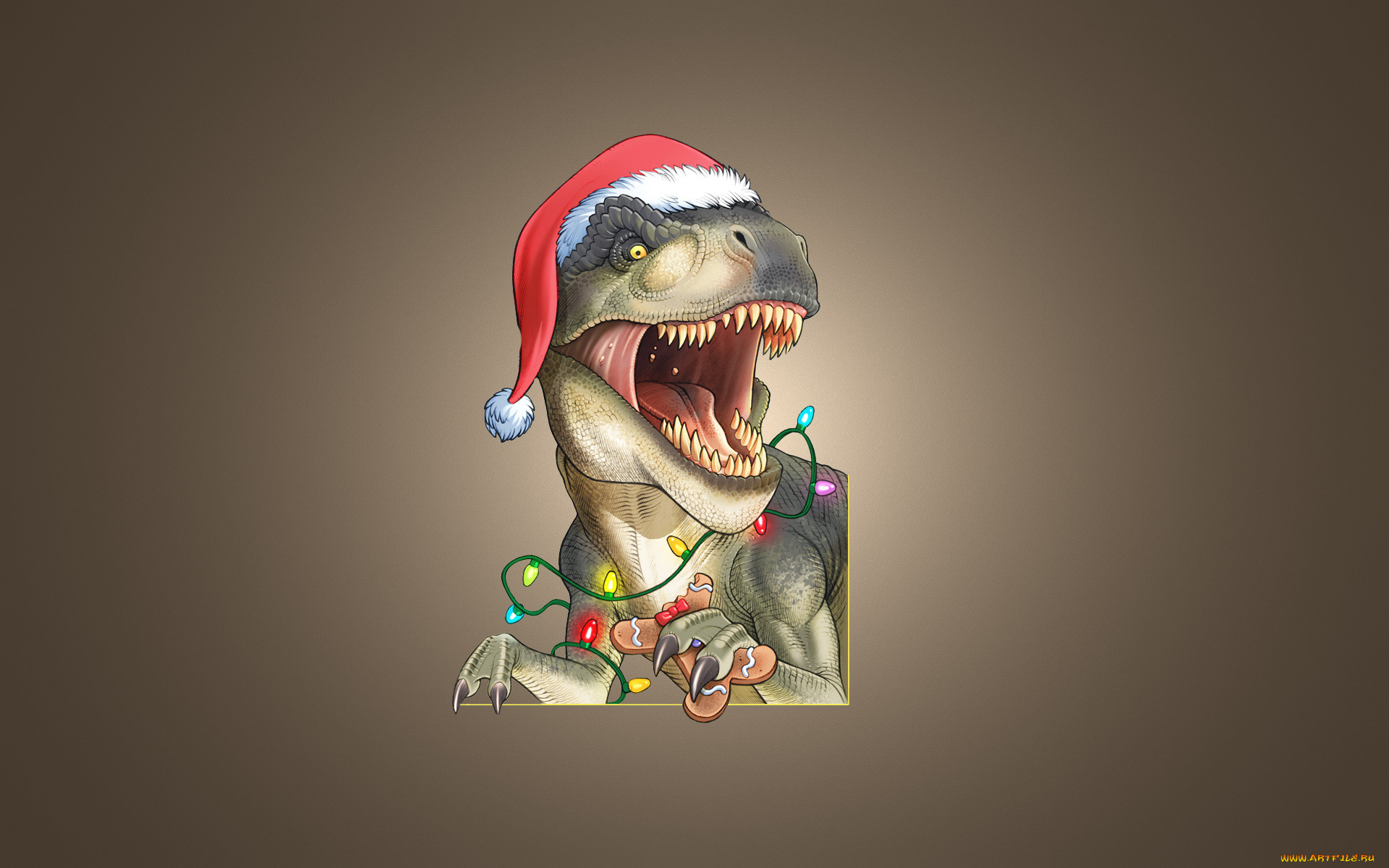 новогодний, динозавр, юмор, и, приколы, новогодний, динозавр, christmas, dinosaur