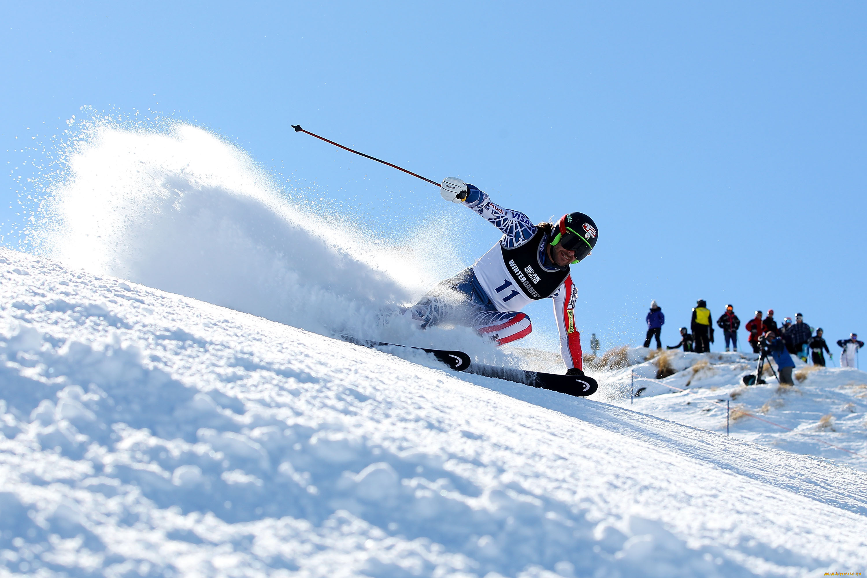 Ski tv. Лыжный спорт слалом. Горные лыжи Сочи 2014. Параллельный слалом горные лыжи.