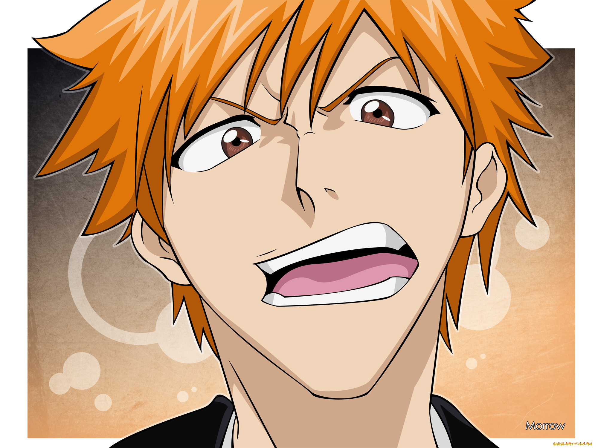 аниме, bleach, kurosaki, ichigo