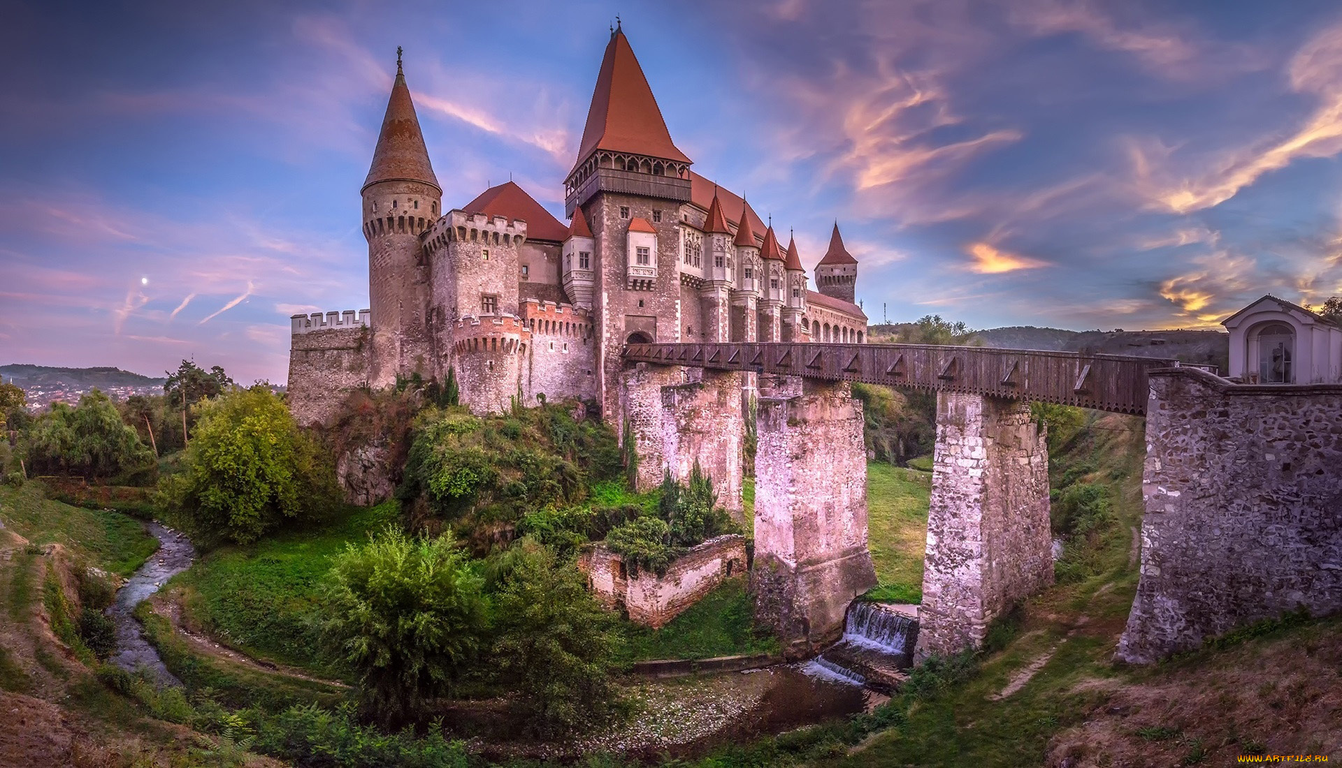 corvin, castle, romania, города, -, дворцы, , замки, , крепости, corvin, castle