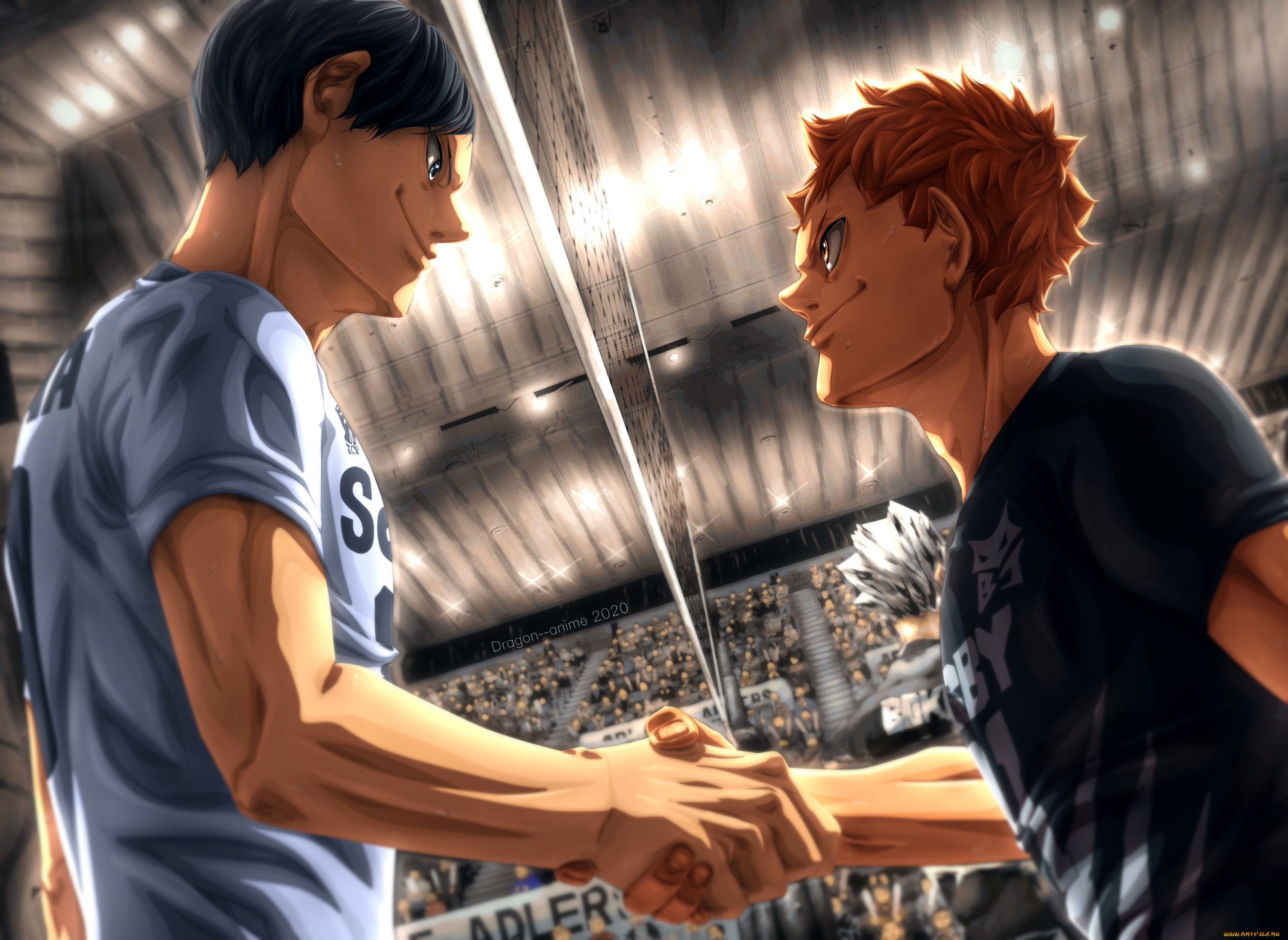 аниме, haikyuu, волейбол