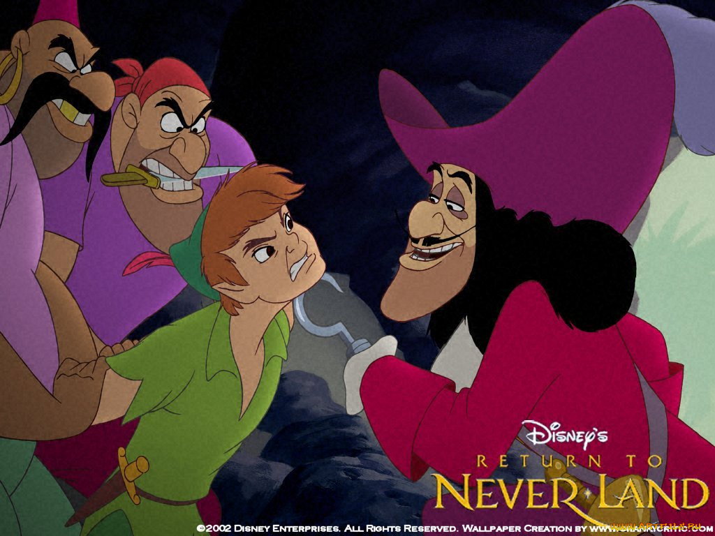 мультфильмы, peter, pan, in, return, to, never, land