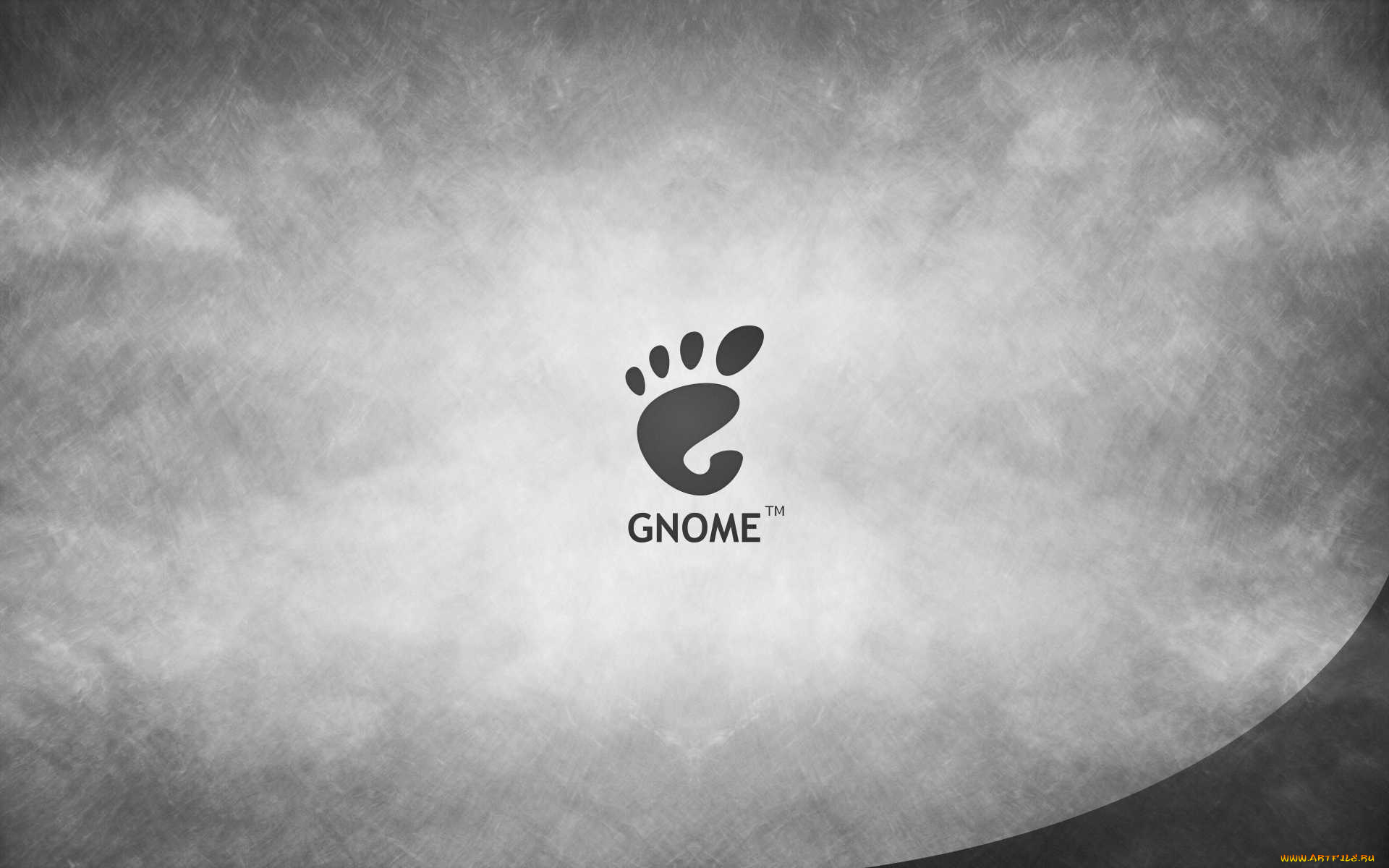компьютеры, gnome, логотип