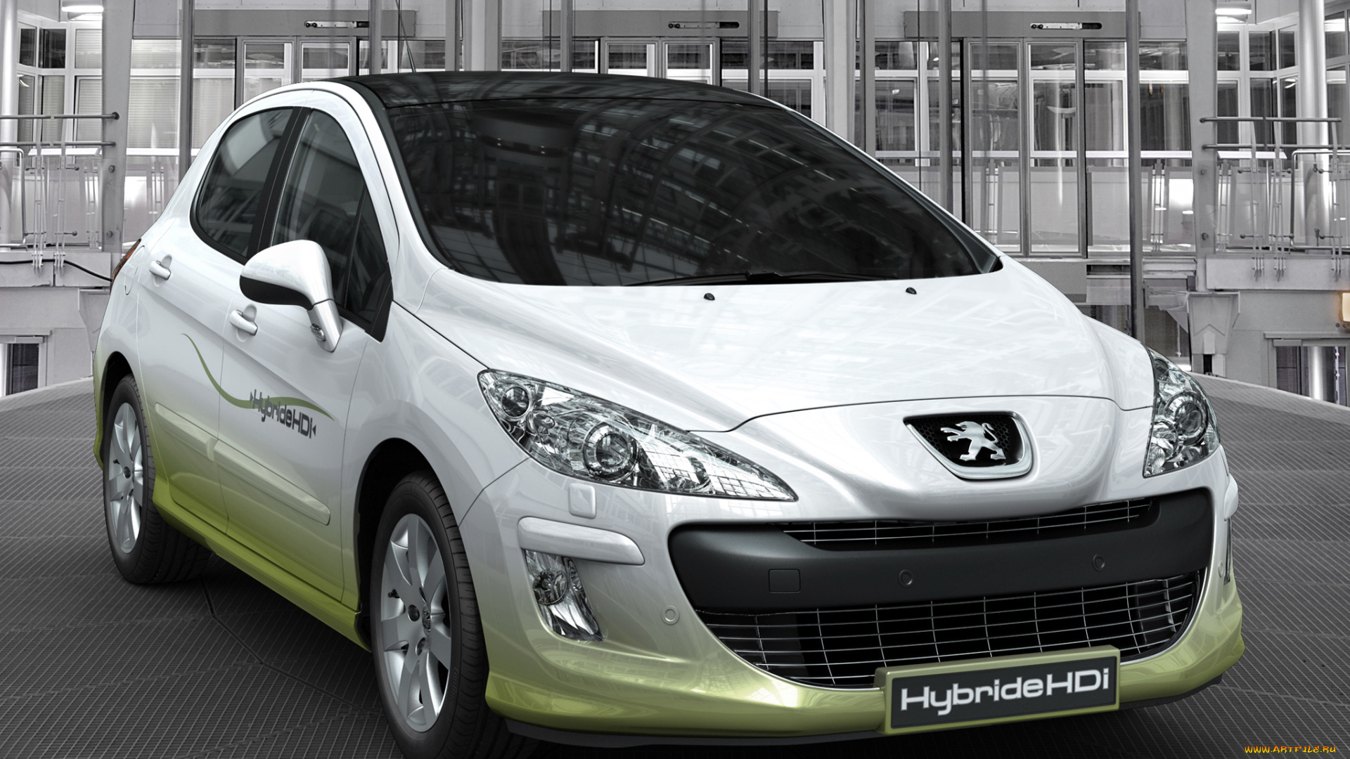 автомобили, peugeot, 2007г, concept, hdi, hybride, 308