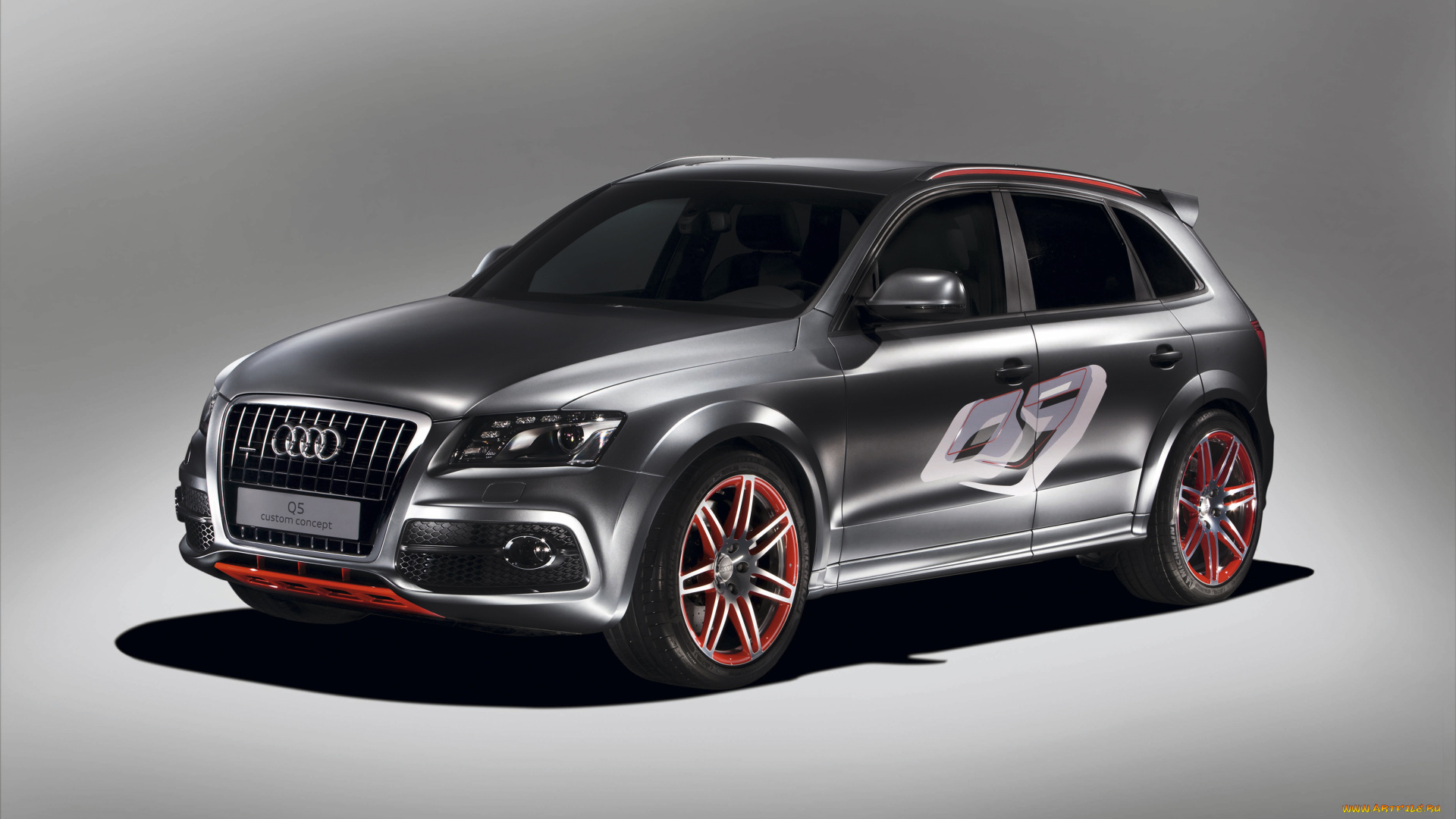 автомобили, audi, темный, 8r, concept, custom, q5