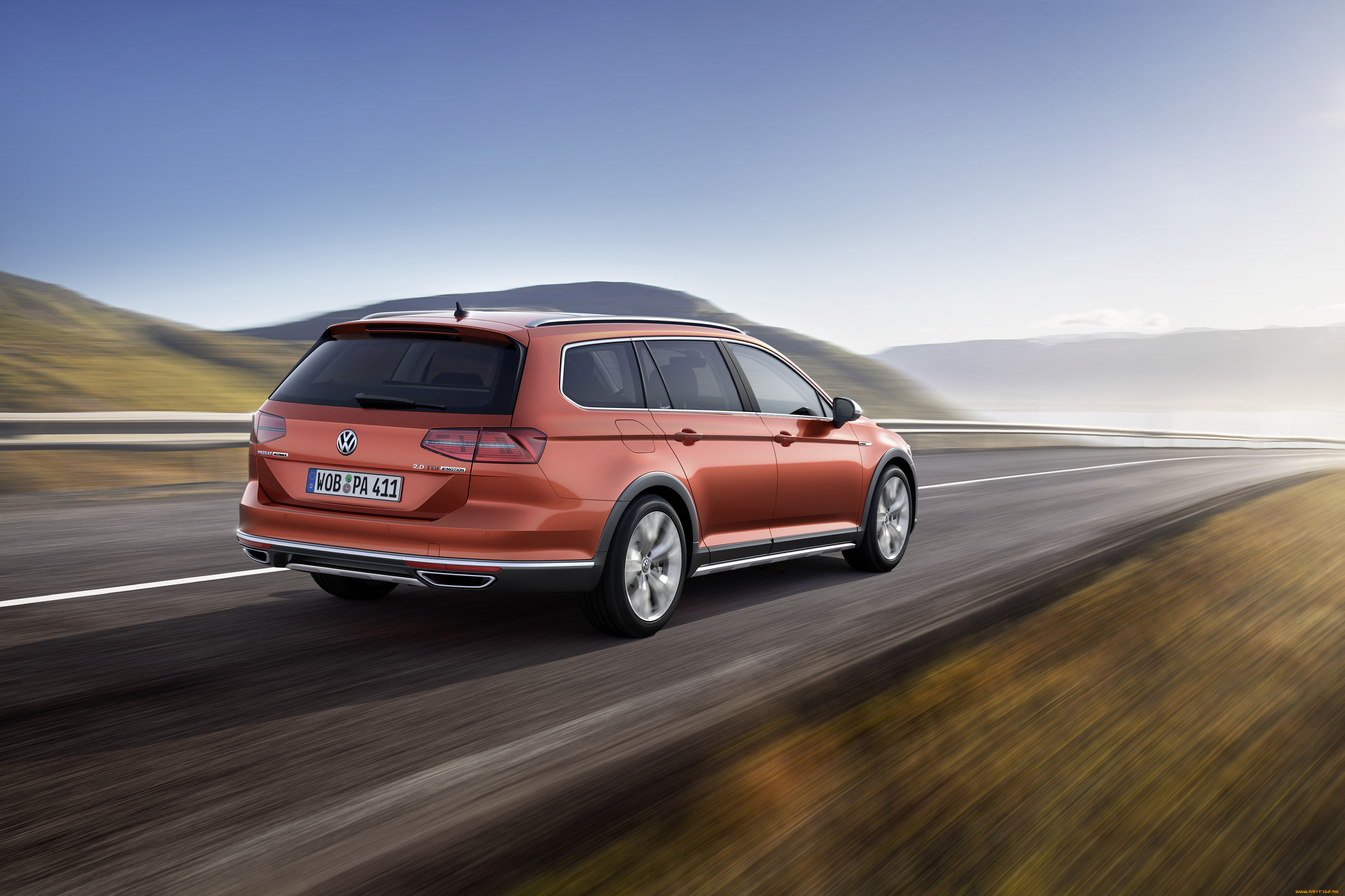 автомобили, volkswagen, 2015г, b8, alltrack, passat