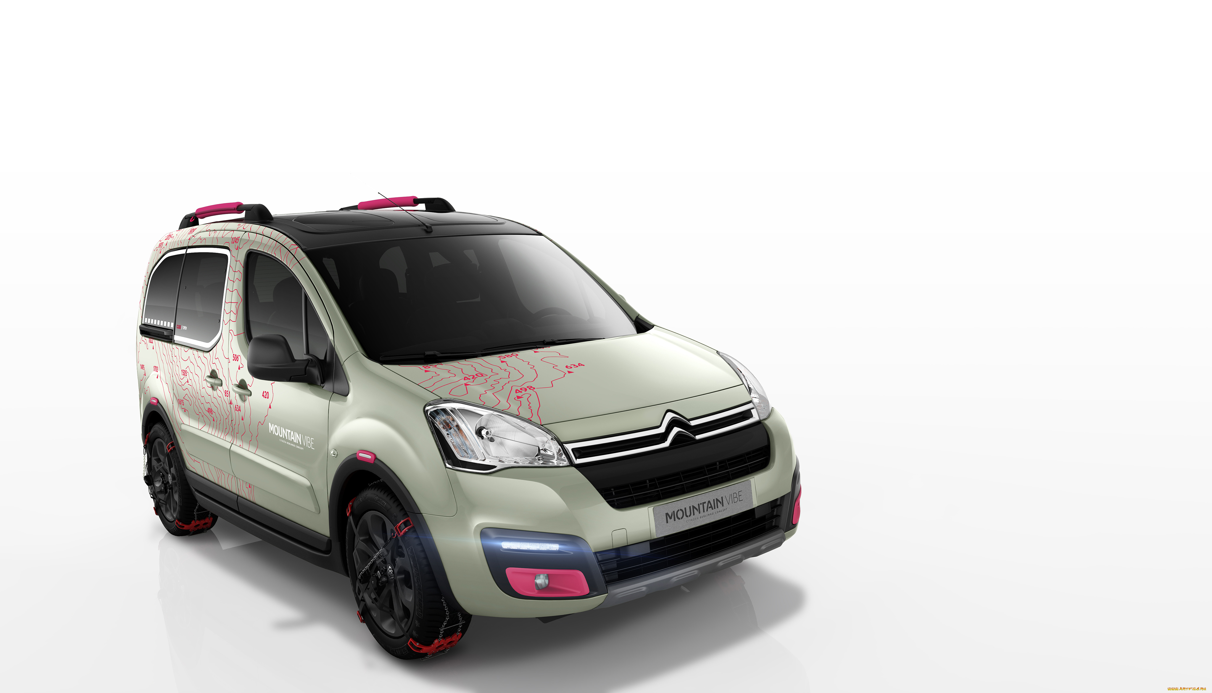 автомобили, citroen, concept, vibe, светлый, 2015г, mountain, berlingo, citroеn