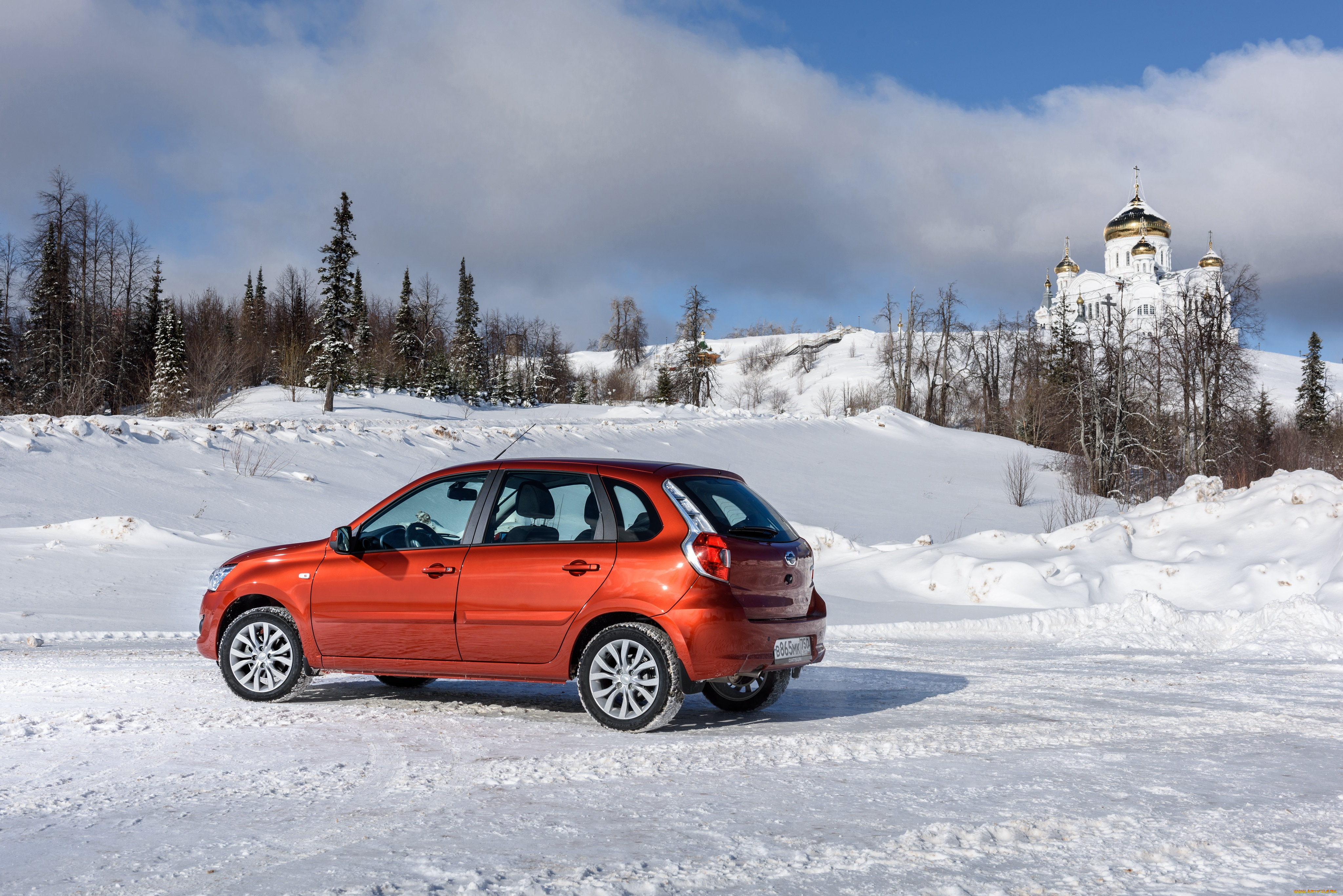 автомобили, nissan, datsun, 2015г, mi-do