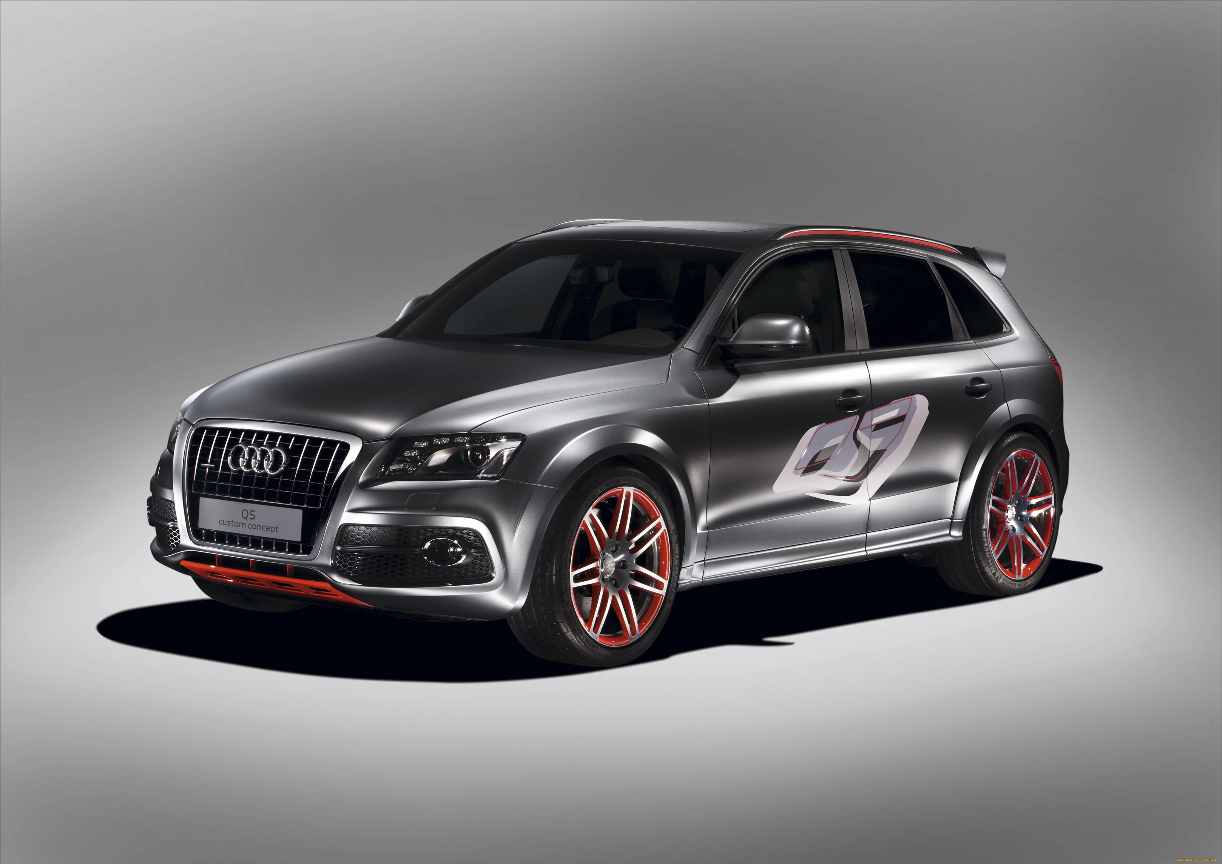 автомобили, audi, темный, 8r, concept, custom, q5