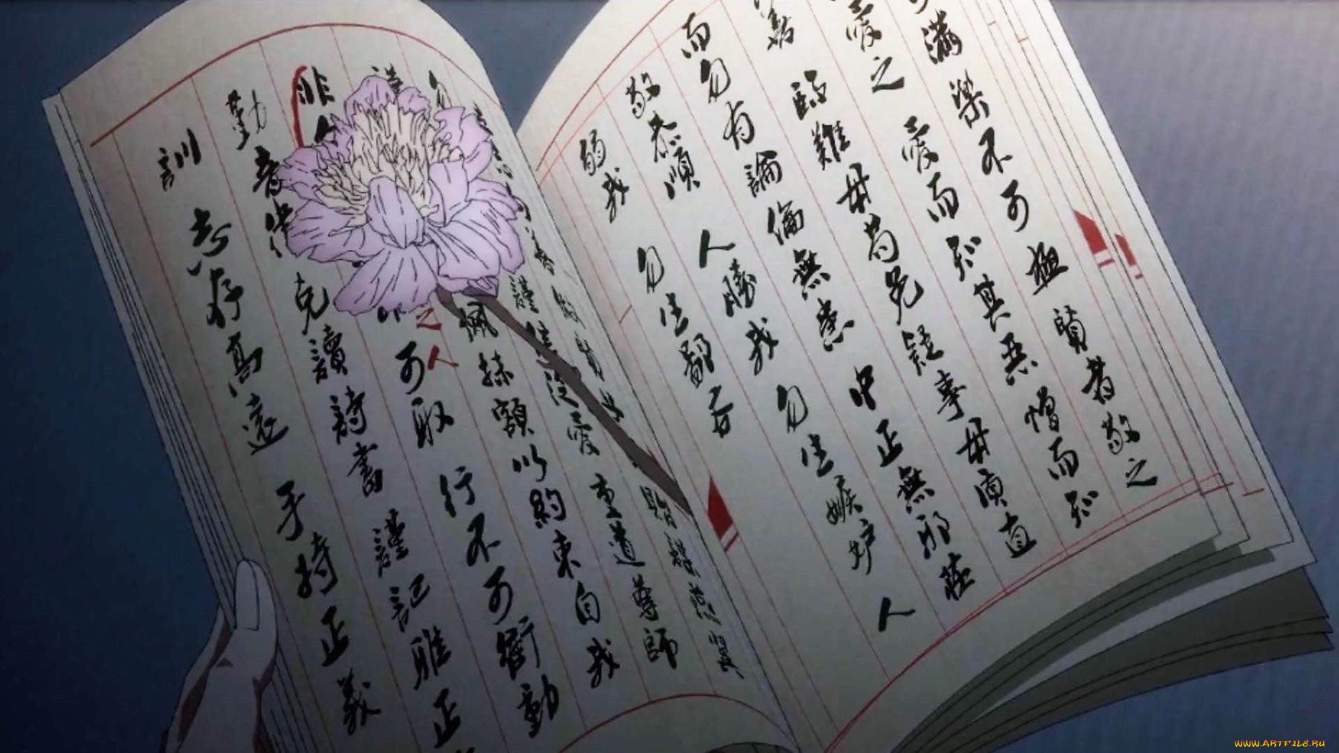 аниме, mo, dao, zu, shi, книга, цветок