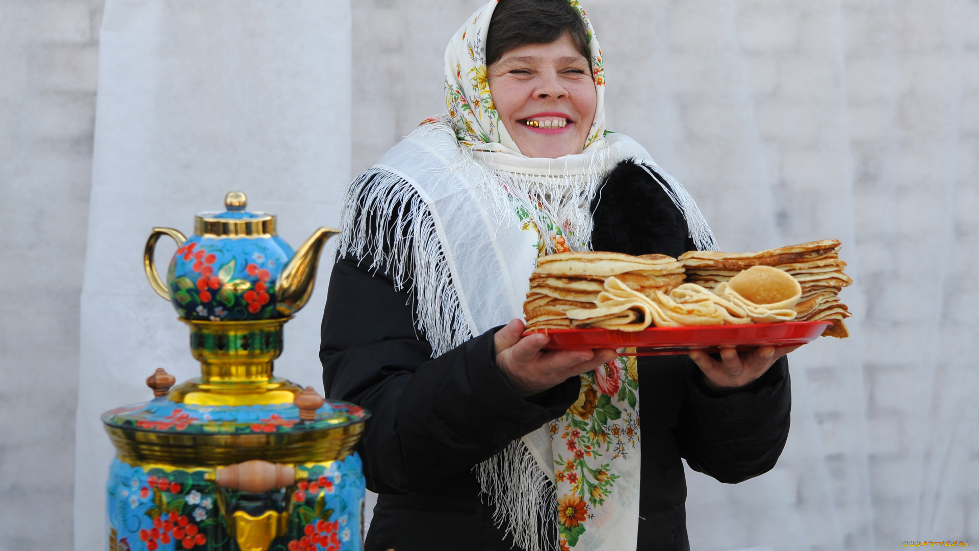 разное, люди, женщина, блины, самовар, масленица