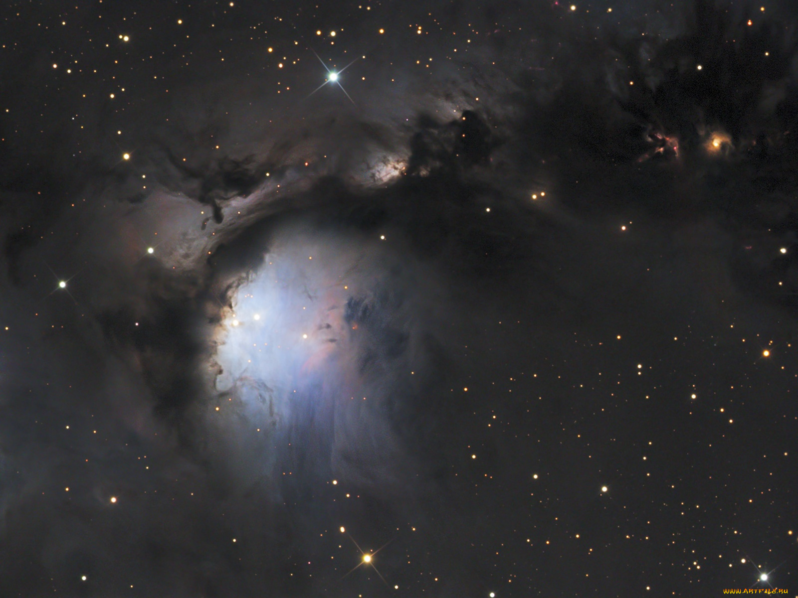 m78, космос, галактики, туманности