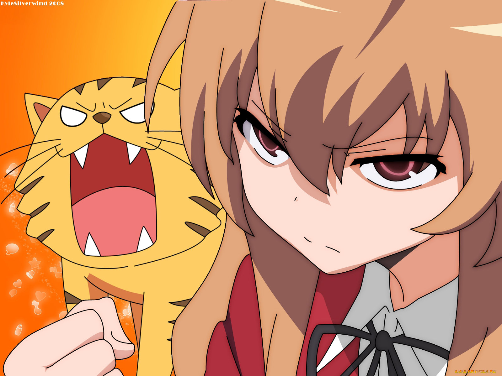 аниме, toradora