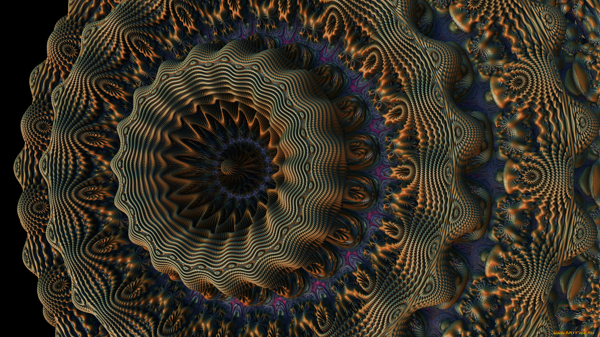 3д, графика, fractal, фракталы, узор