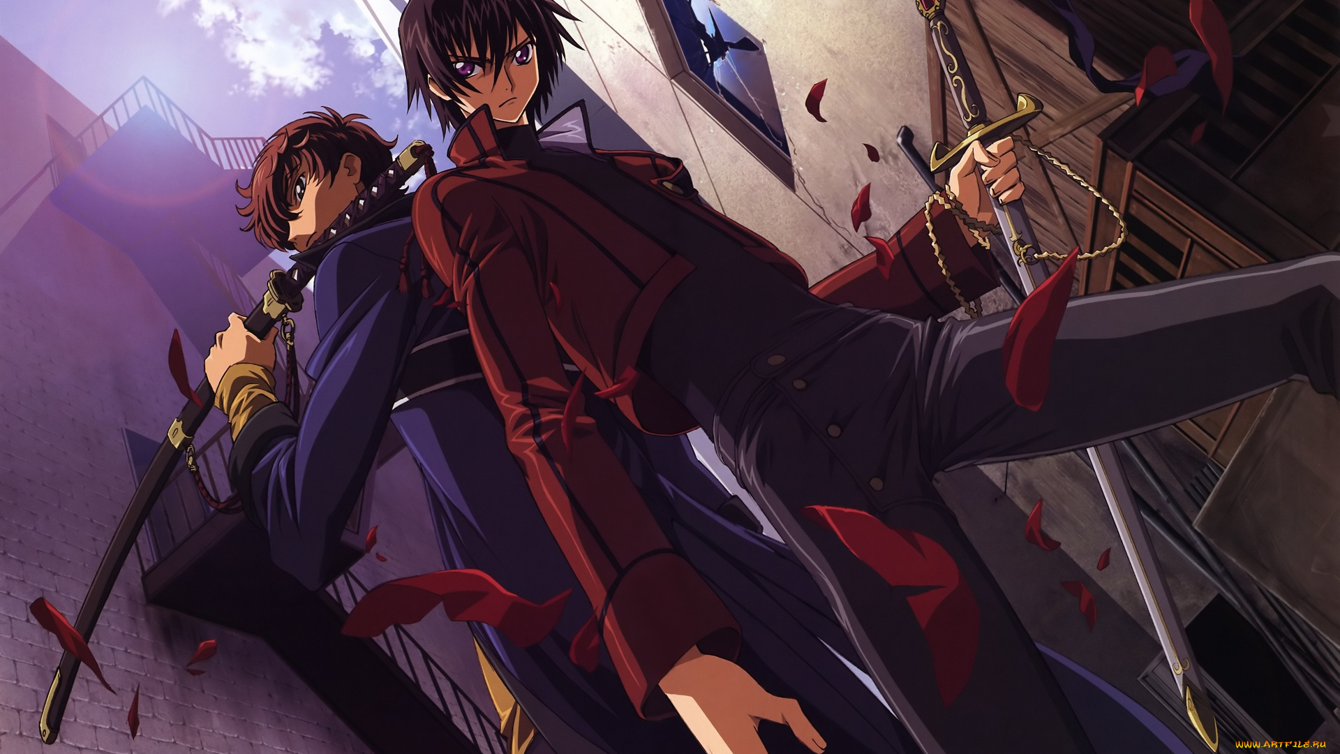 аниме, code, geass