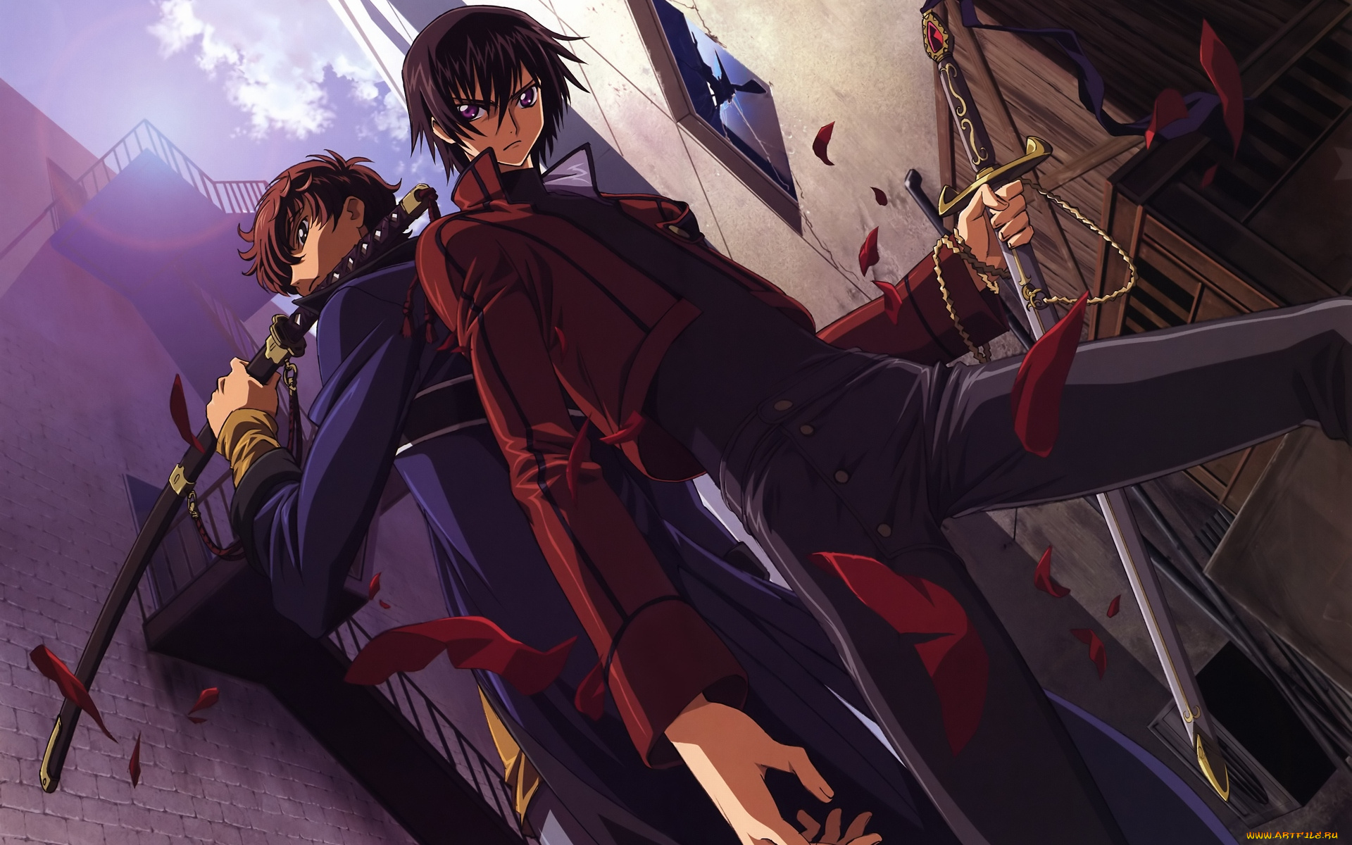 аниме, code, geass