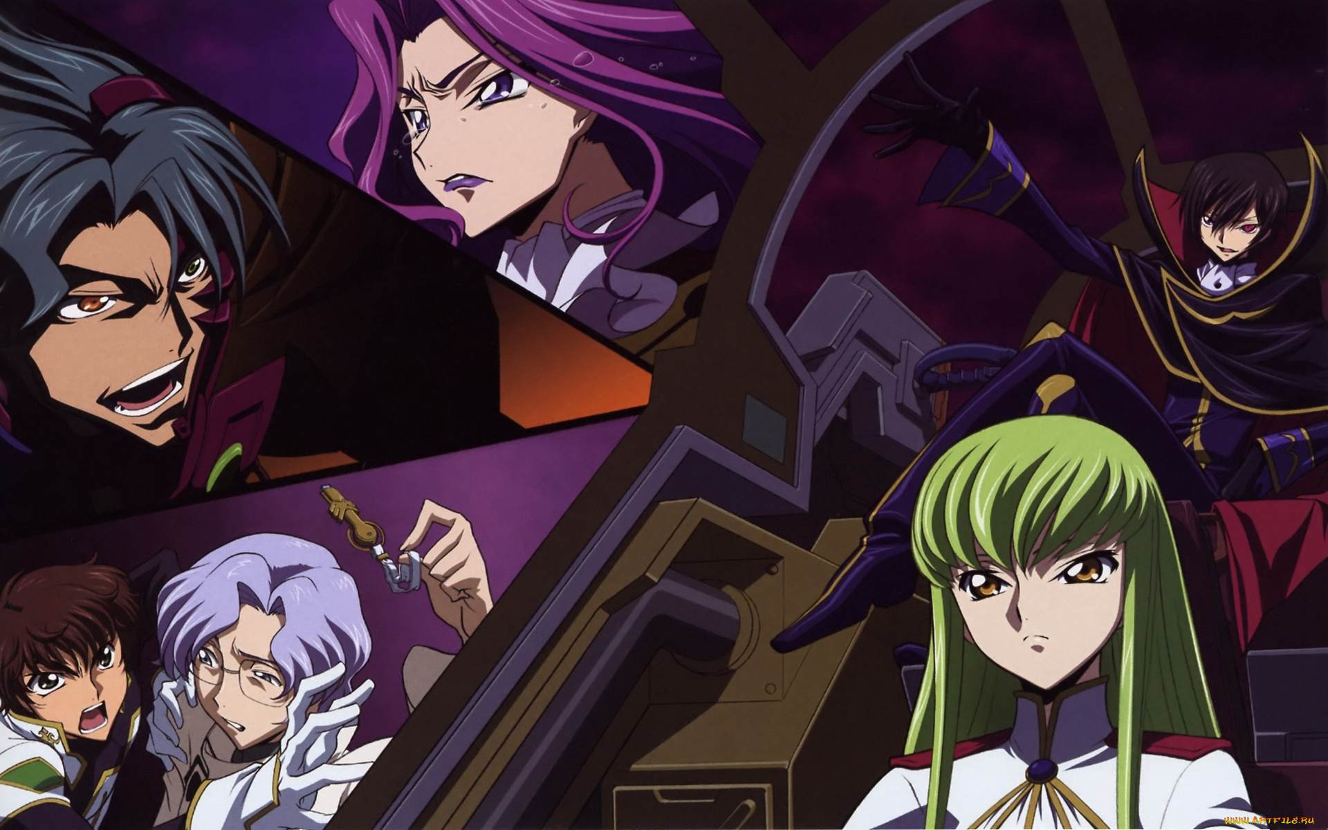 аниме, code, geass