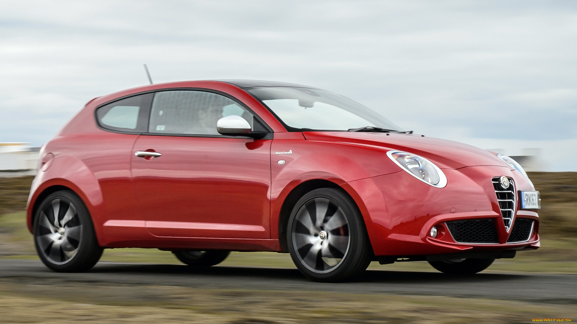 автомобили, alfa, romeo, красный, mito, alfa, romeo, 2013, 955, sportiva, uk-spec