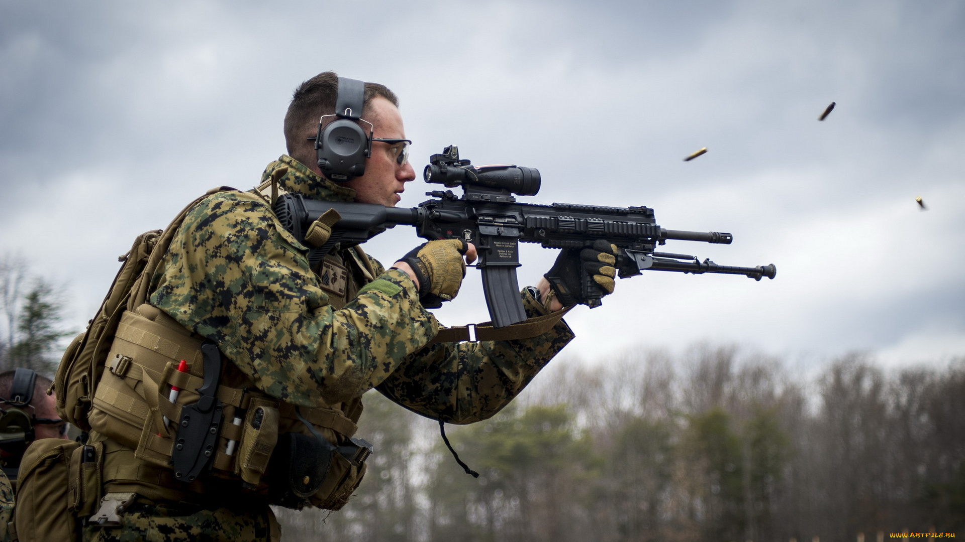 оружие, армия, спецназ, infantry, automatic, rifle, m27, united, states, marine, corps