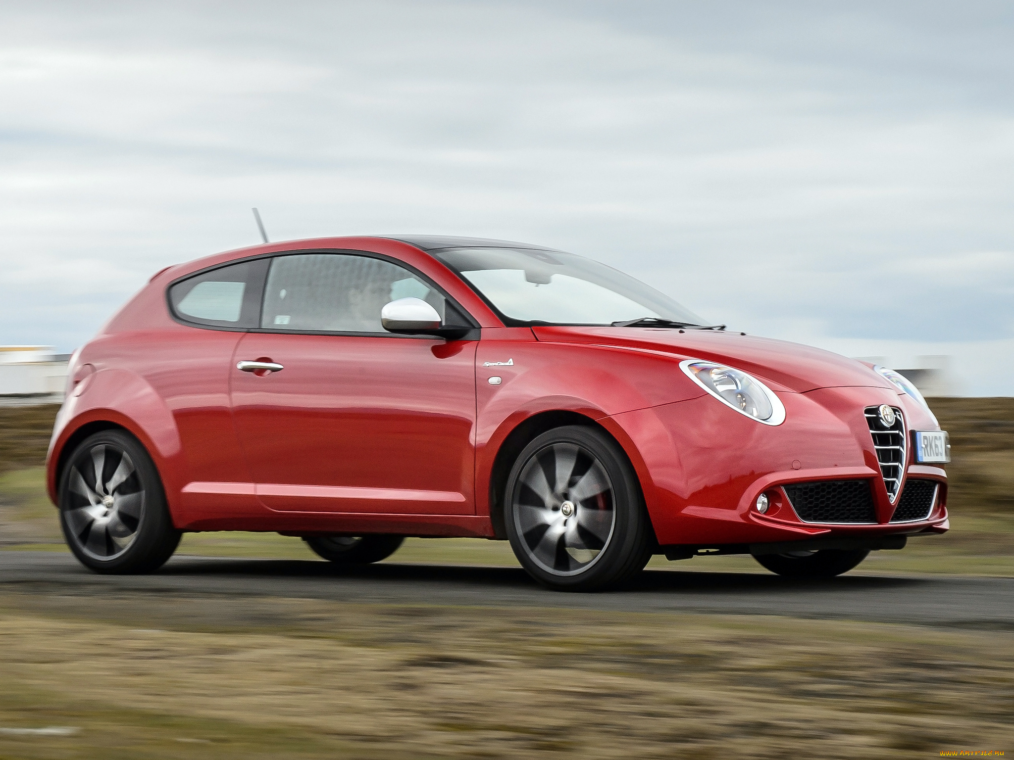 автомобили, alfa, romeo, красный, mito, alfa, romeo, 2013, 955, sportiva, uk-spec