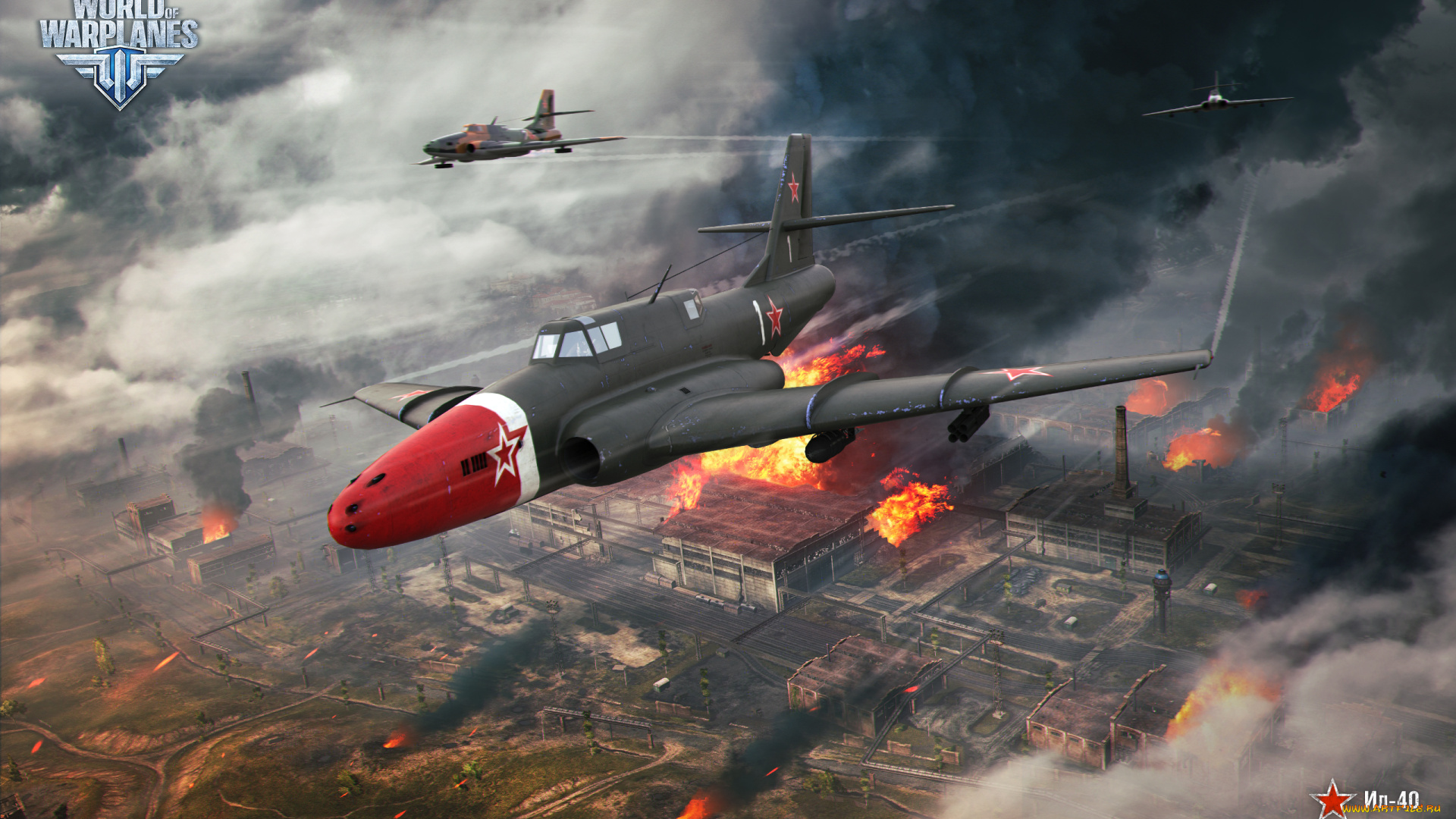 видео, игры, world, of, warplanes, онлайн, world, of, warplanes, action, симулятор