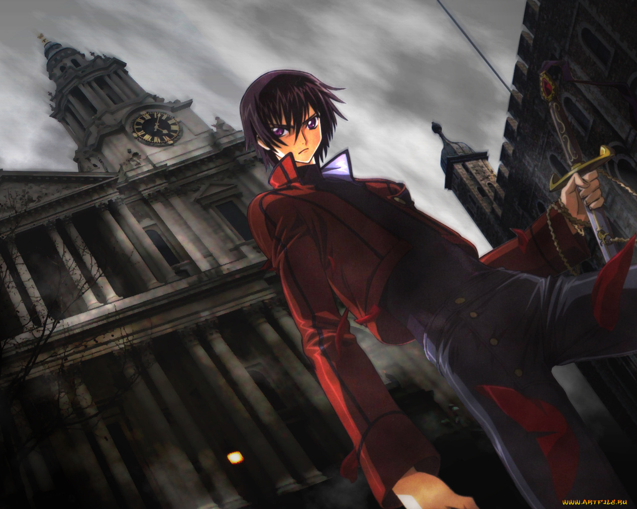 аниме, code, geass