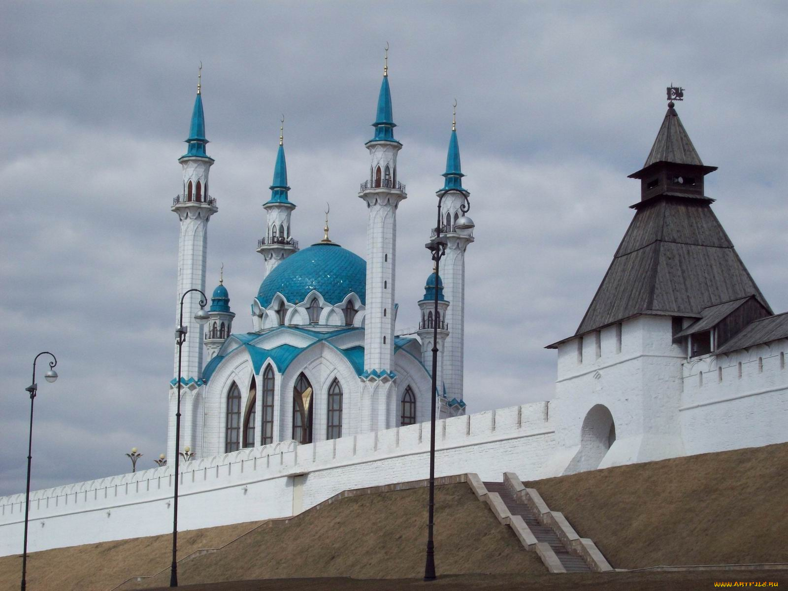 казанский, кремль, города, мечети, медресе