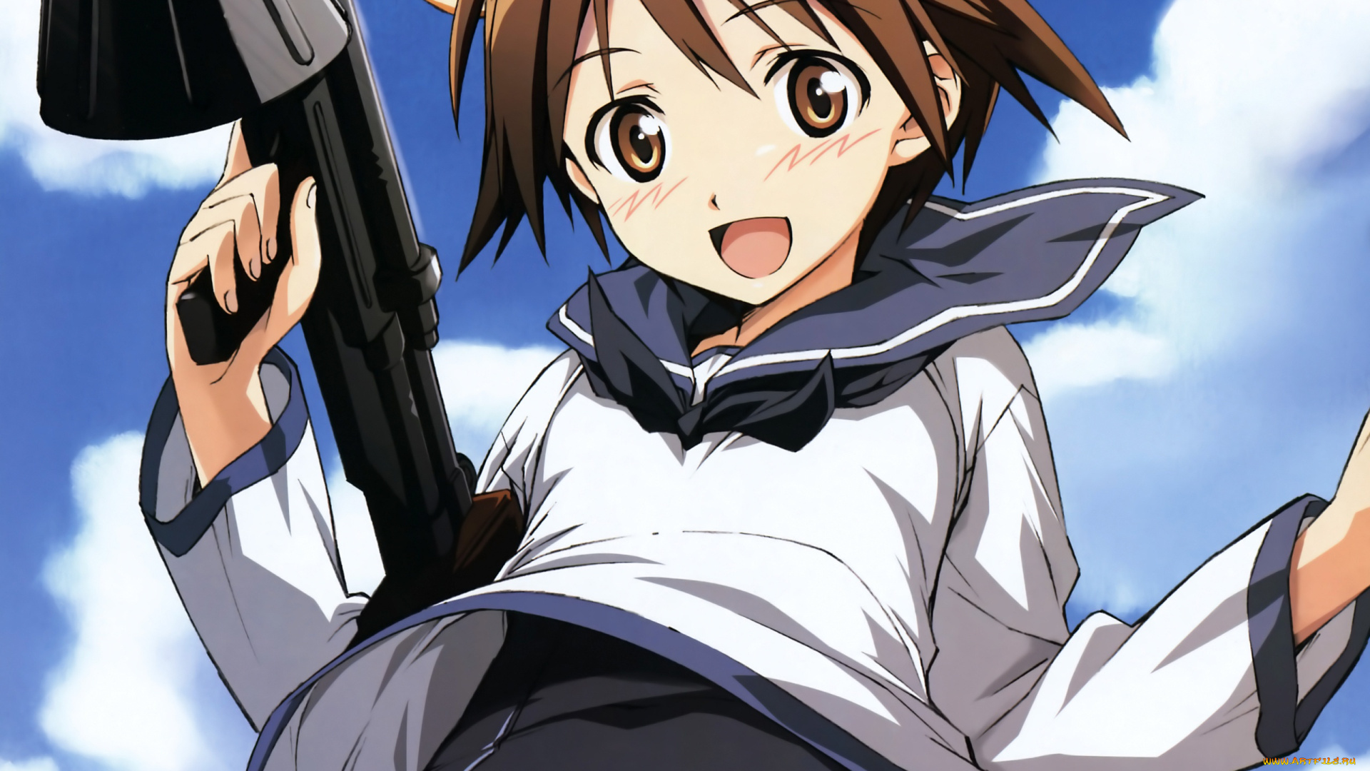 аниме, strike, witches